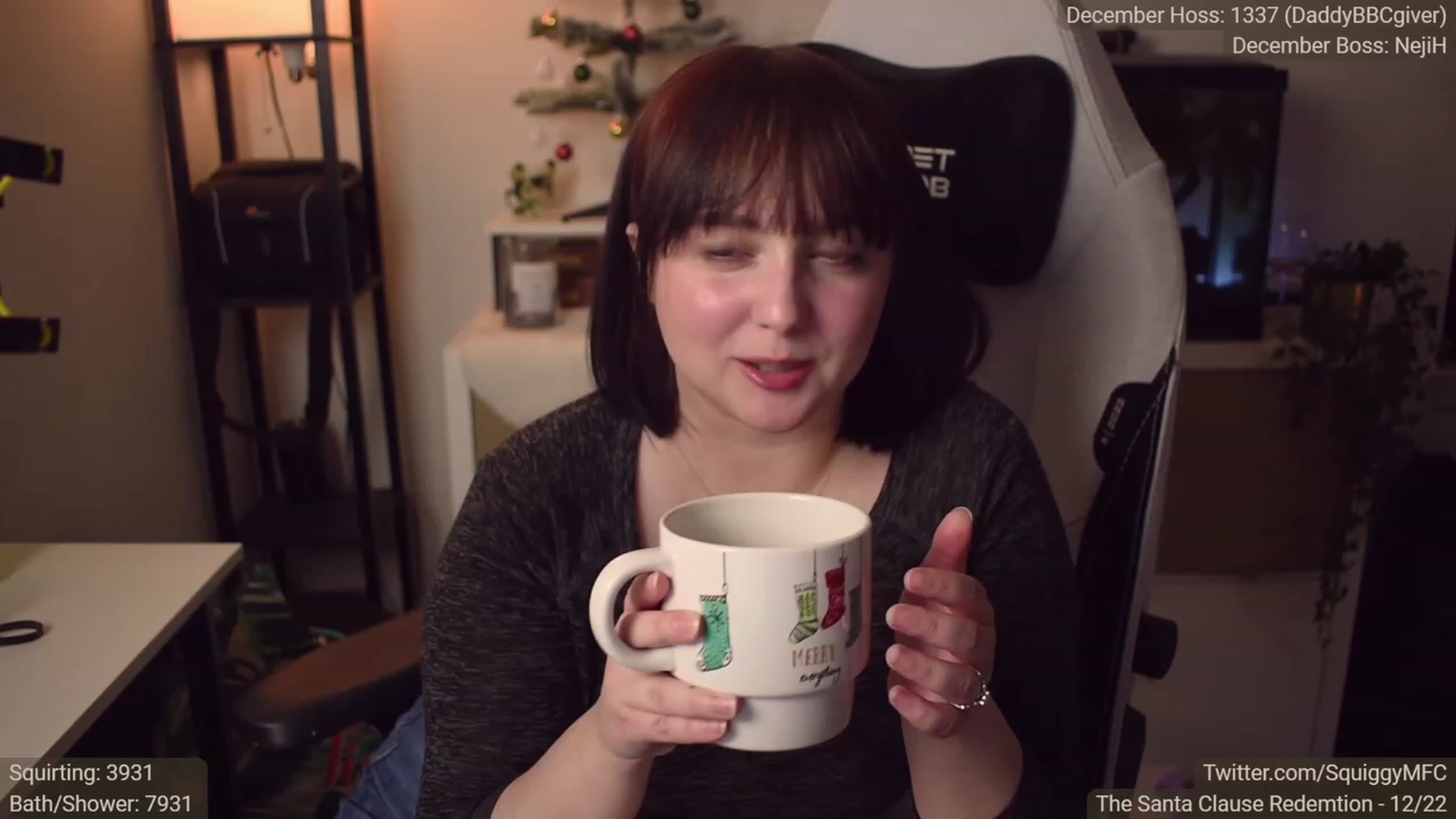 Gallery image thumbnail from Squiggy's myfreecams stream on, 12/22/2022, 05:48 image 6 of 20