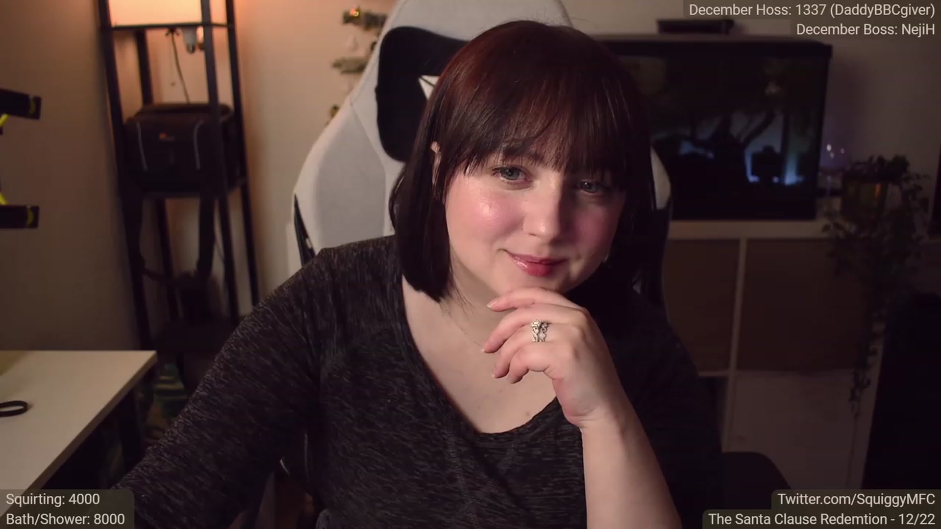 Gallery image thumbnail from Squiggy's myfreecams stream on, 12/22/2022, 05:48 image 2 of 20