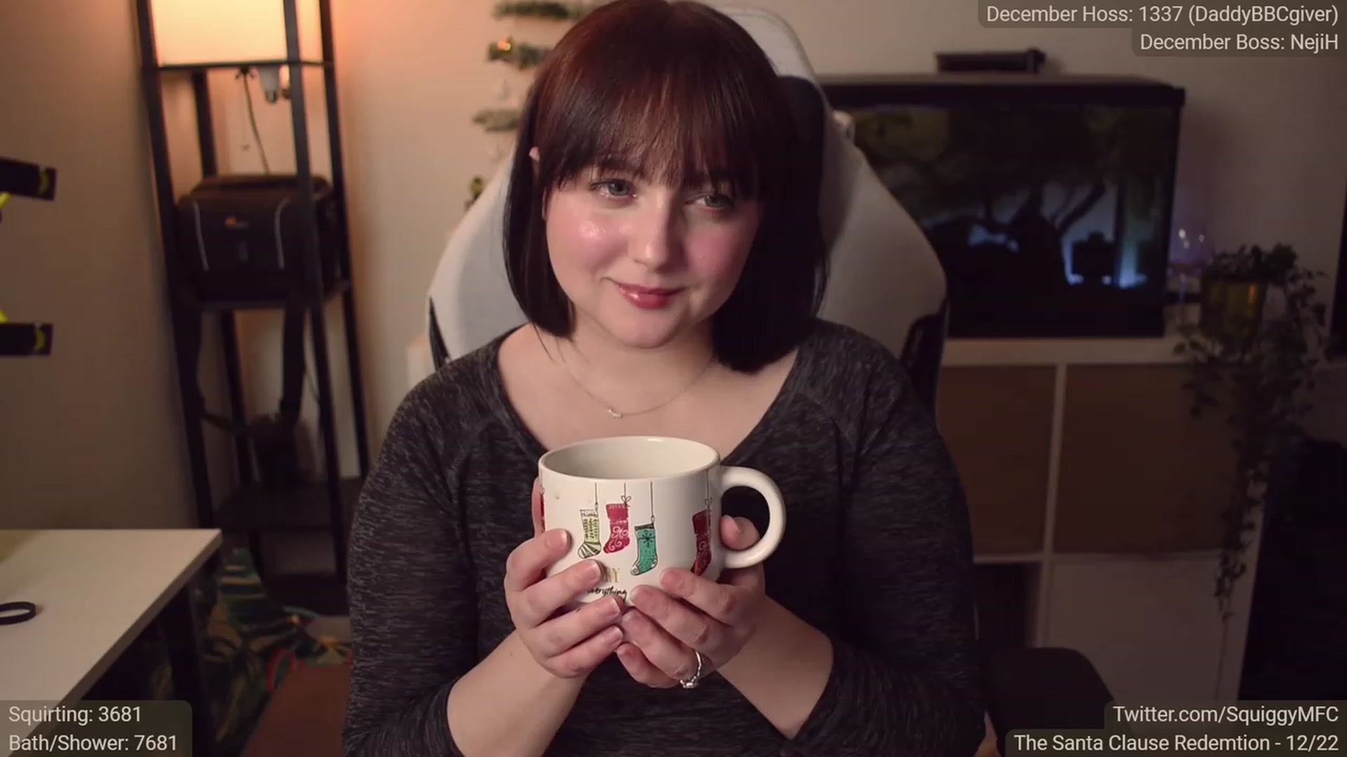 Gallery image thumbnail from Squiggy's myfreecams stream on, 12/22/2022, 05:48 image 8 of 20