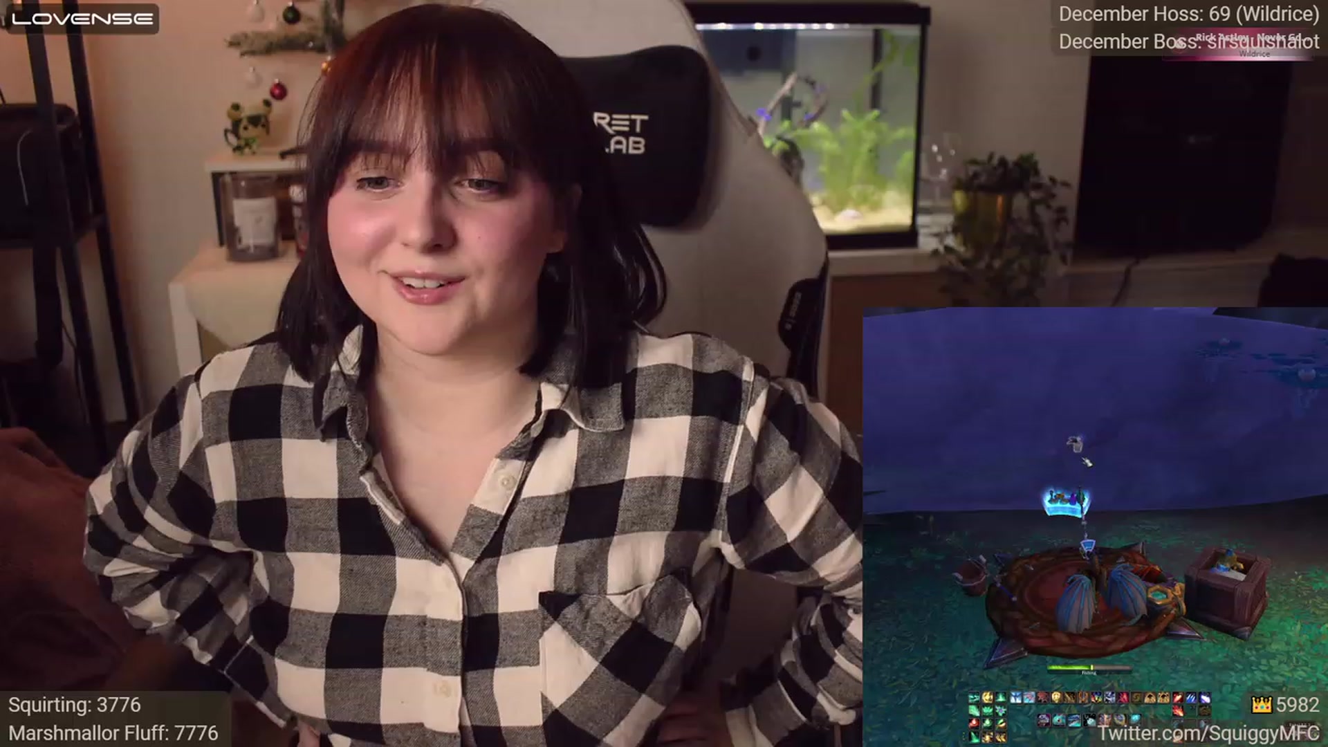 Gallery image thumbnail from Squiggy's myfreecams stream on, 01/05/2023, 05:04 image 8 of 20