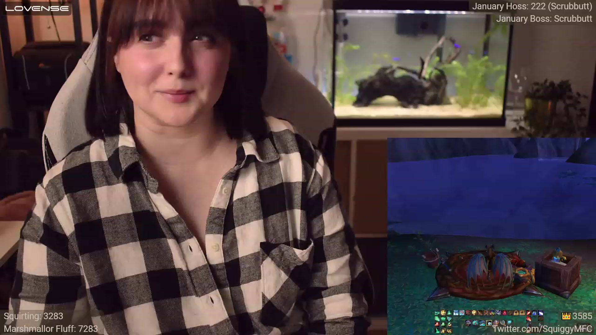 Gallery image thumbnail from Squiggy's myfreecams stream on, 01/05/2023, 05:35 image 4 of 20