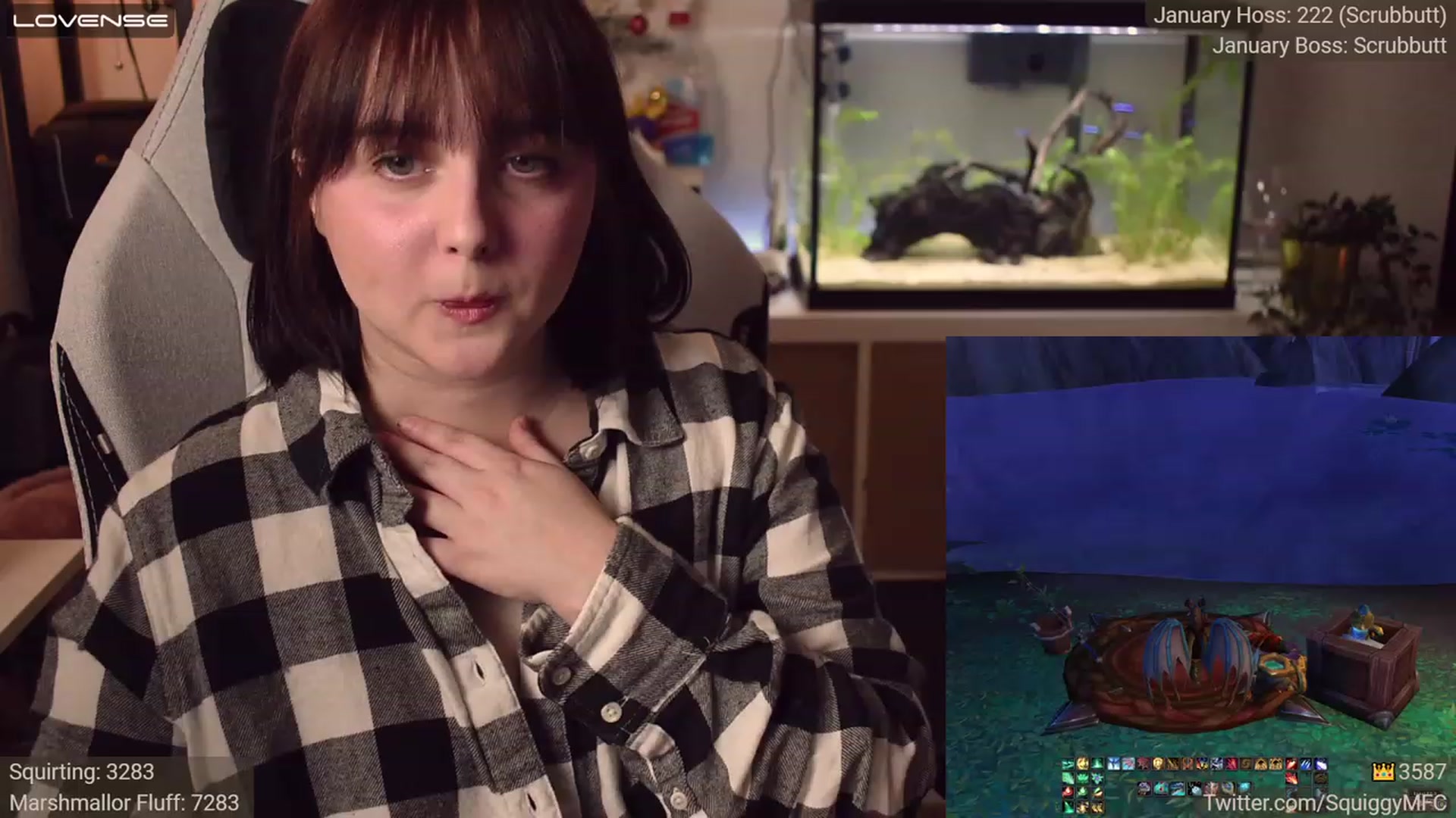 Gallery image thumbnail from Squiggy's myfreecams stream on, 01/05/2023, 05:35 image 10 of 20