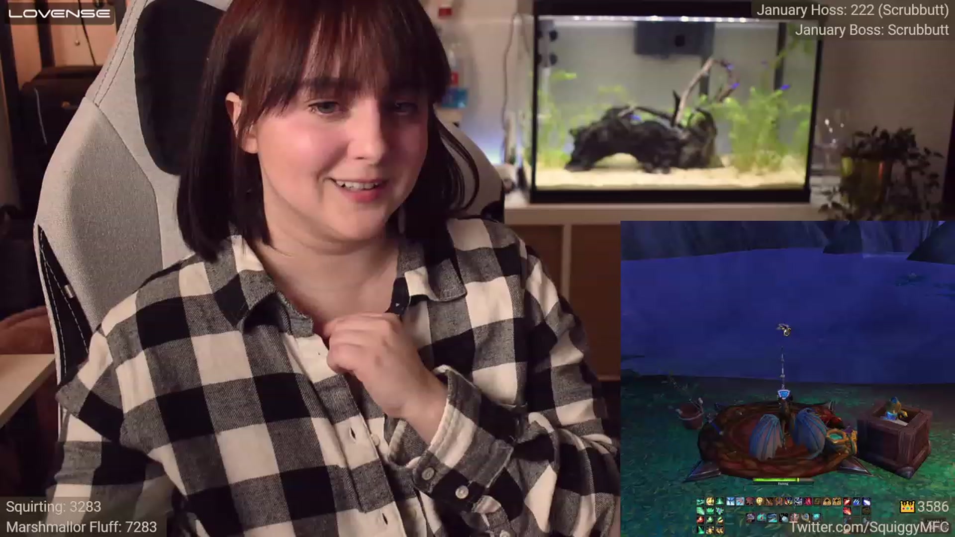 Gallery image thumbnail from Squiggy's myfreecams stream on, 01/05/2023, 05:35 image 2 of 20