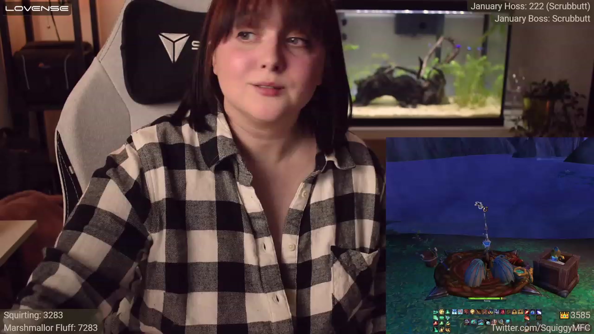 Gallery image thumbnail from Squiggy's myfreecams stream on, 01/05/2023, 05:35 image 5 of 20