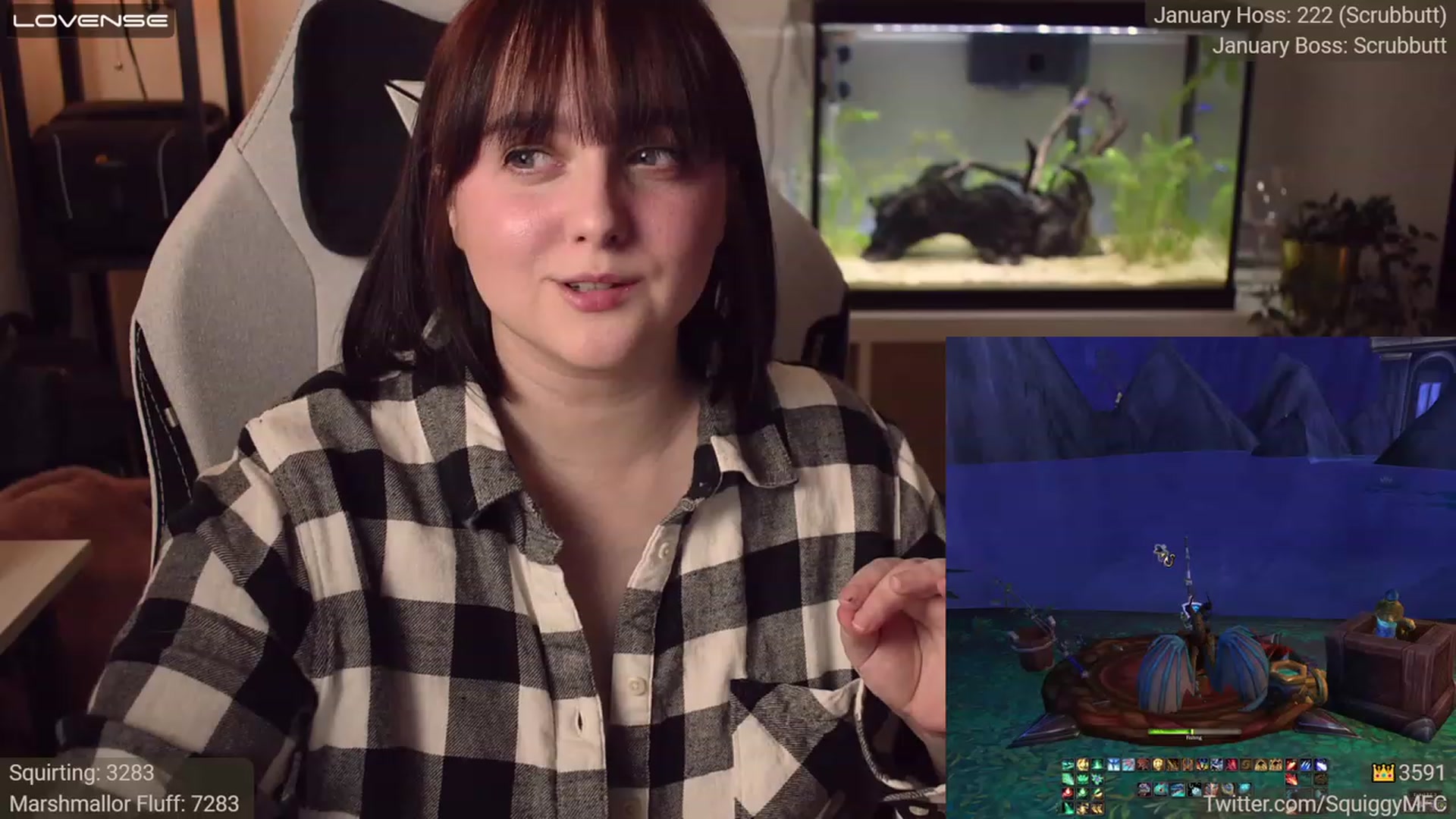 Gallery image thumbnail from Squiggy's myfreecams stream on, 01/05/2023, 05:35 image 19 of 20