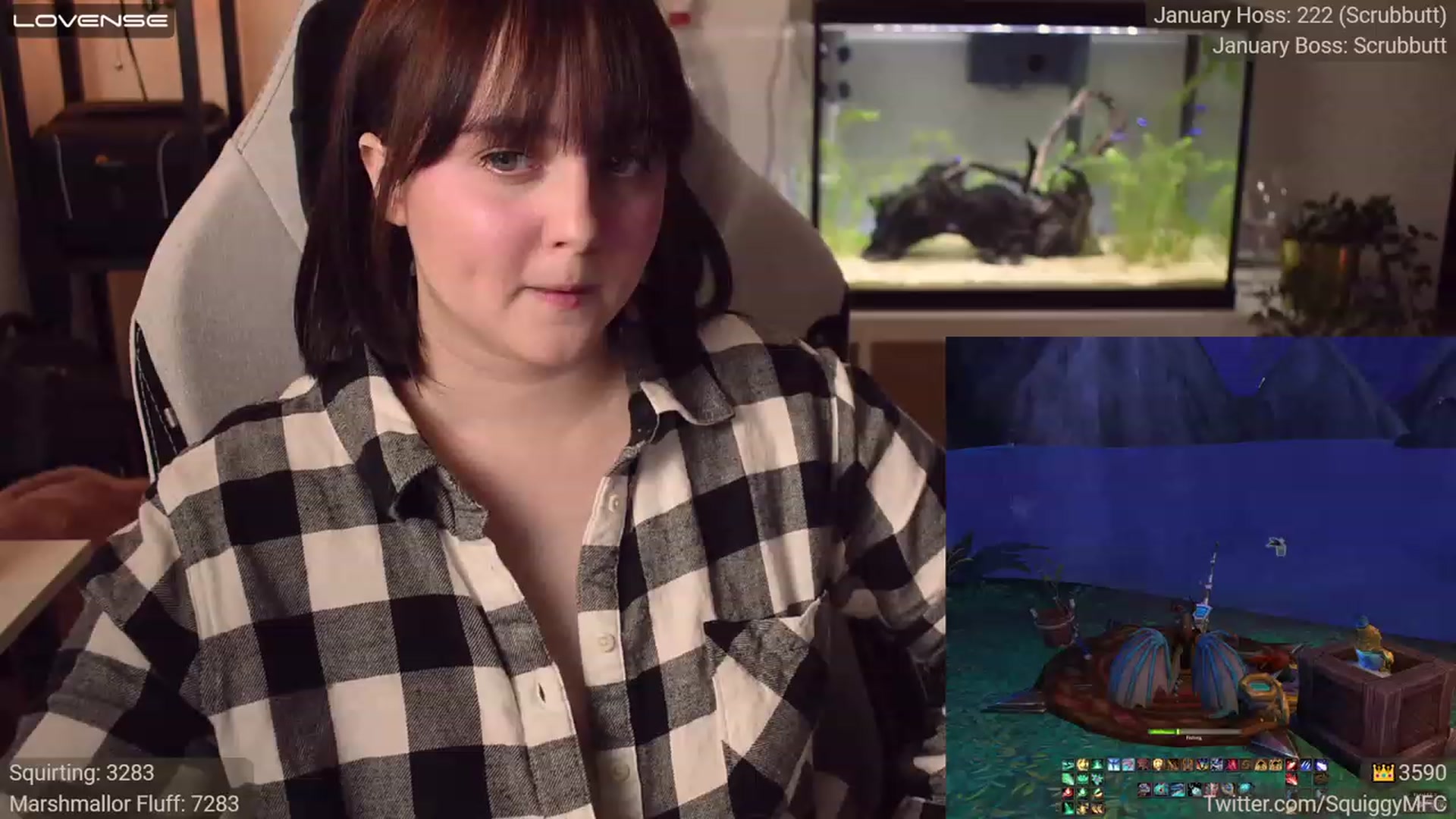 Gallery image thumbnail from Squiggy's myfreecams stream on, 01/05/2023, 05:35 image 17 of 20