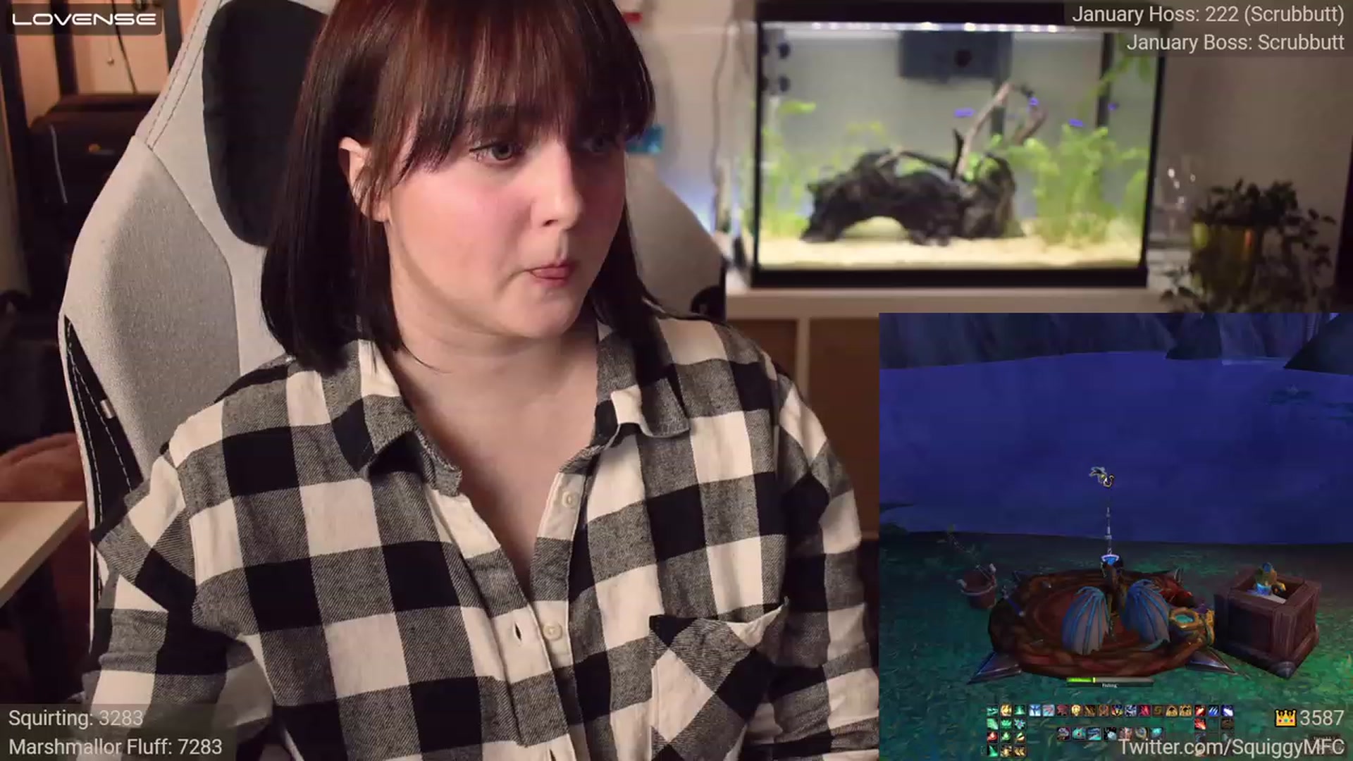 Gallery image thumbnail from Squiggy's myfreecams stream on, 01/05/2023, 05:35 image 3 of 20