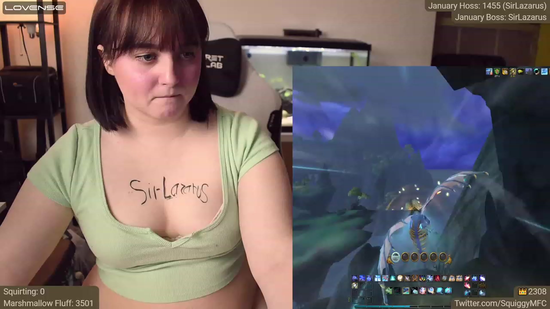 Gallery image thumbnail from Squiggy's myfreecams stream on, 01/09/2023, 05:21 image 11 of 20