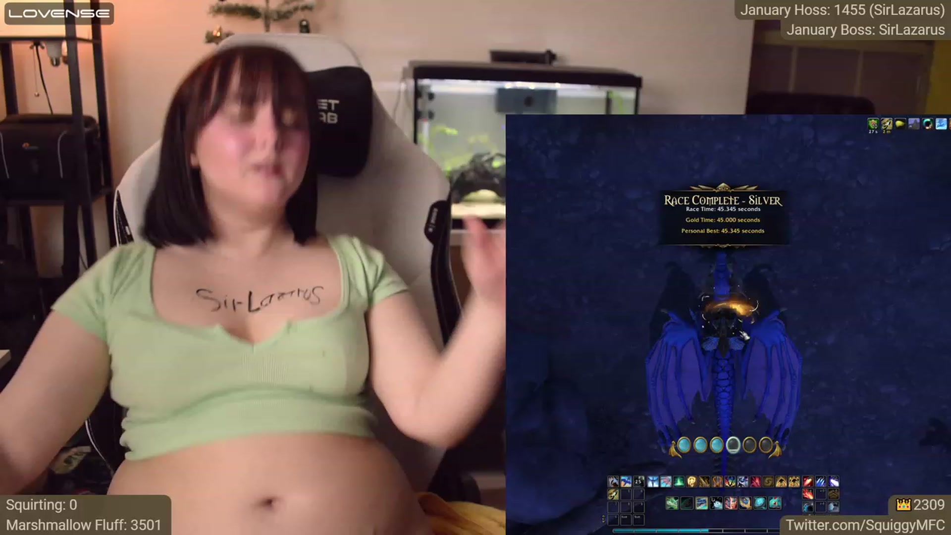 Gallery image thumbnail from Squiggy's myfreecams stream on, 01/09/2023, 05:21 image 13 of 20