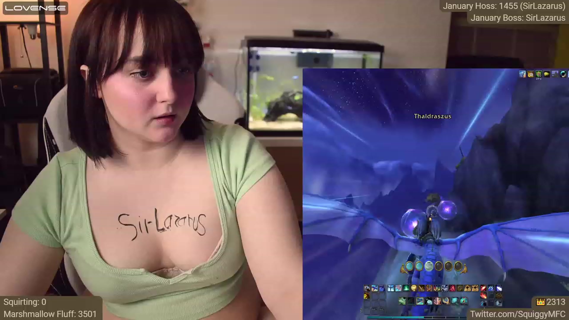 Gallery image thumbnail from Squiggy's myfreecams stream on, 01/09/2023, 05:21 image 19 of 20