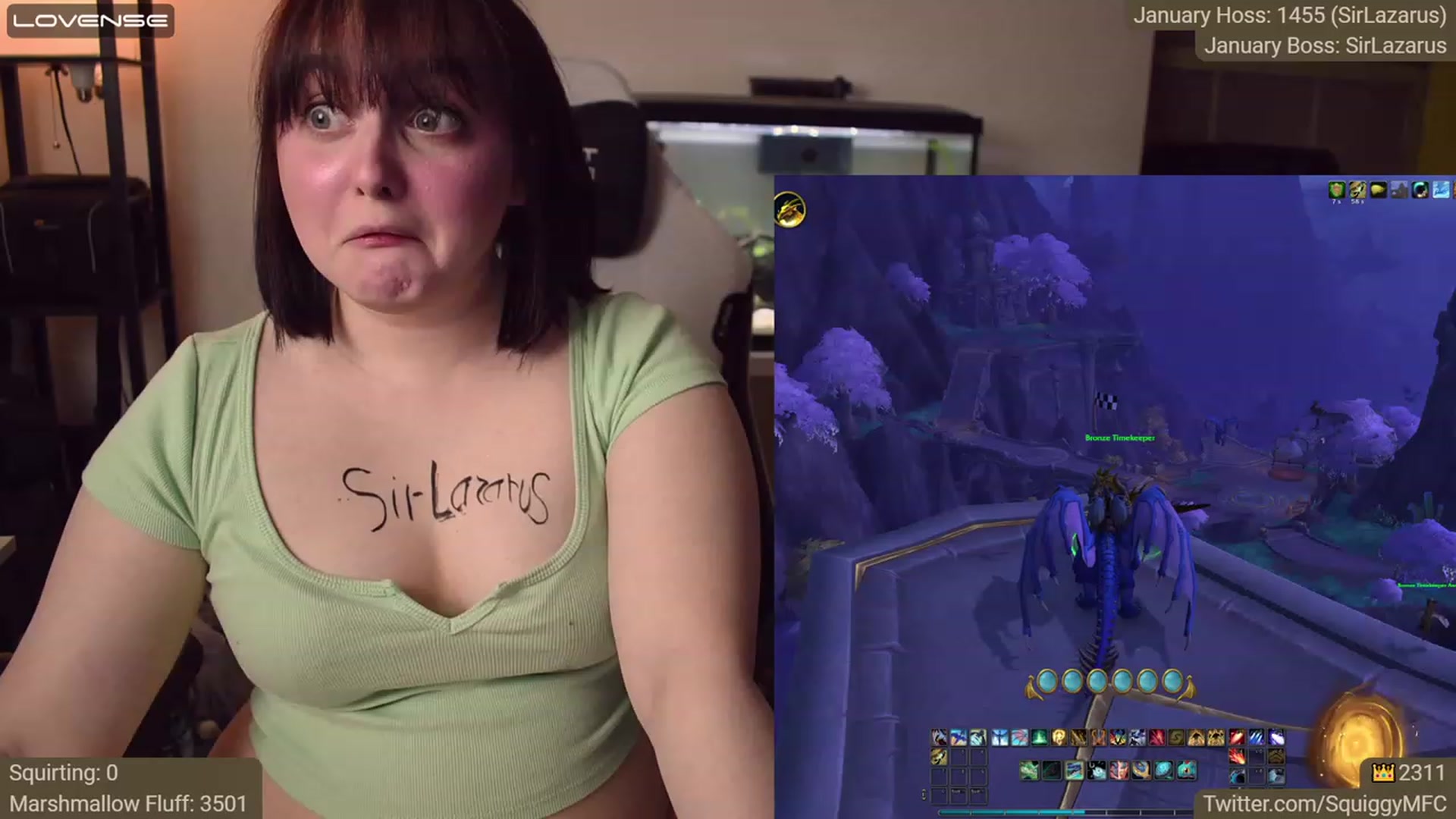 Gallery image thumbnail from Squiggy's myfreecams stream on, 01/09/2023, 05:21 image 6 of 20