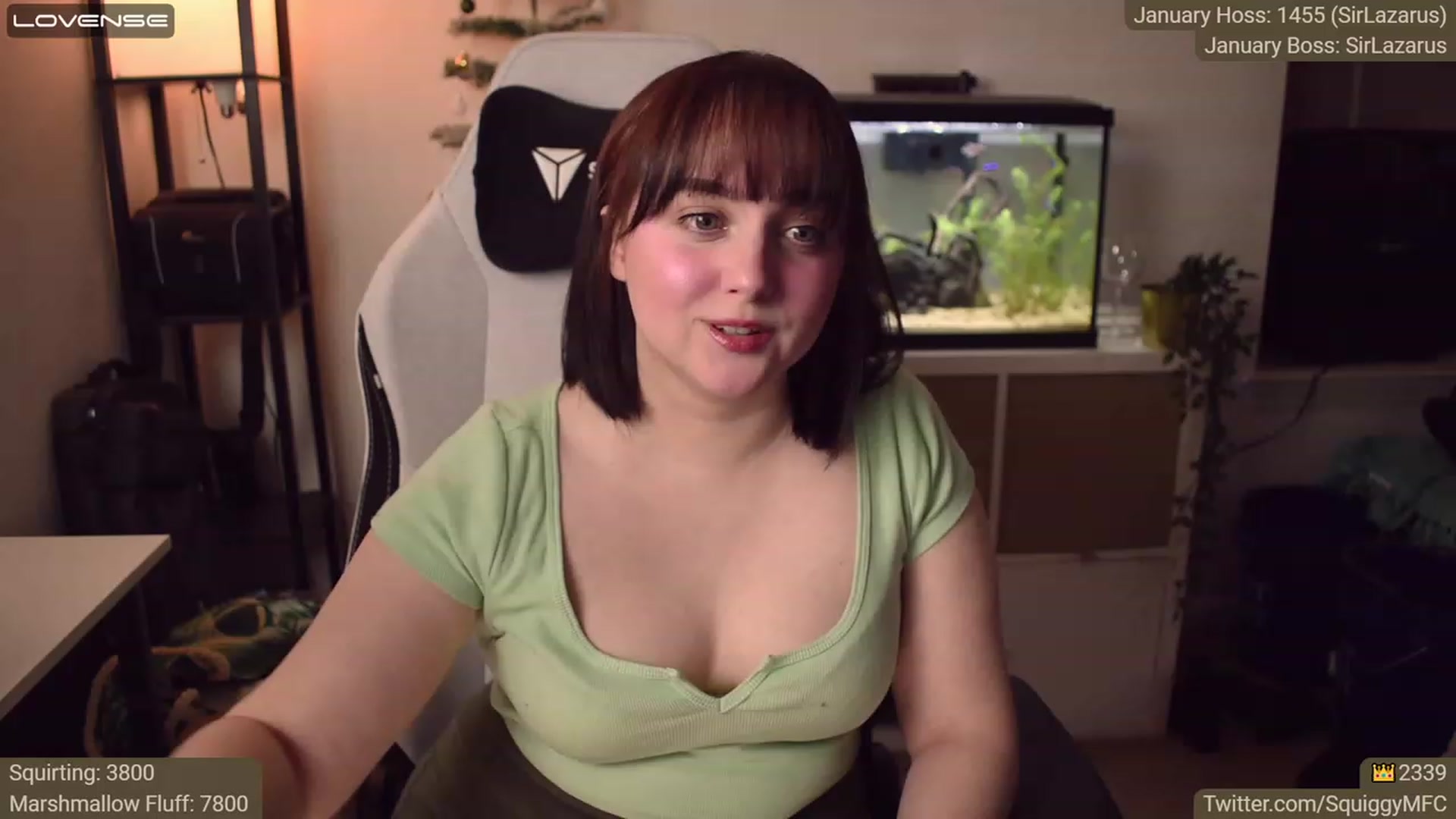 Gallery image thumbnail from Squiggy's myfreecams stream on, 01/10/2023, 06:05 image 2 of 20
