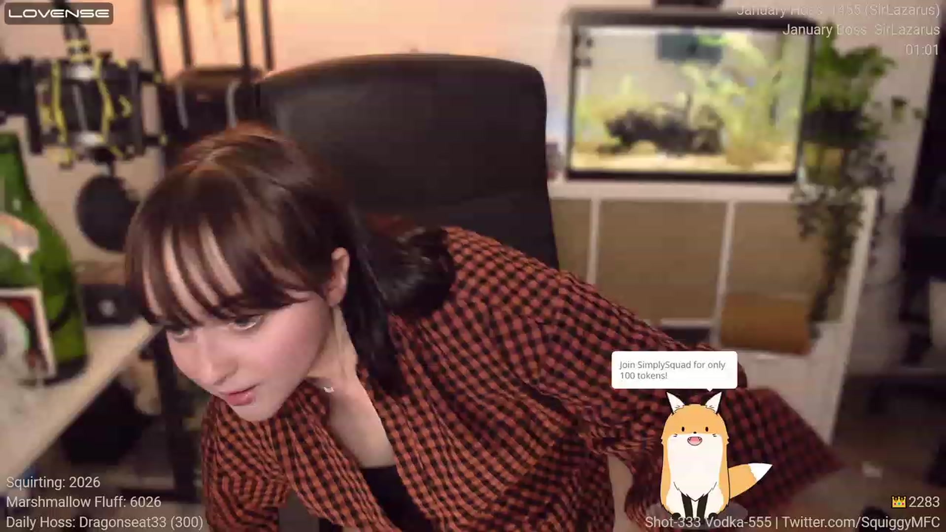Gallery image thumbnail from Squiggy's myfreecams stream on, 01/31/2023, 04:17 image 15 of 20