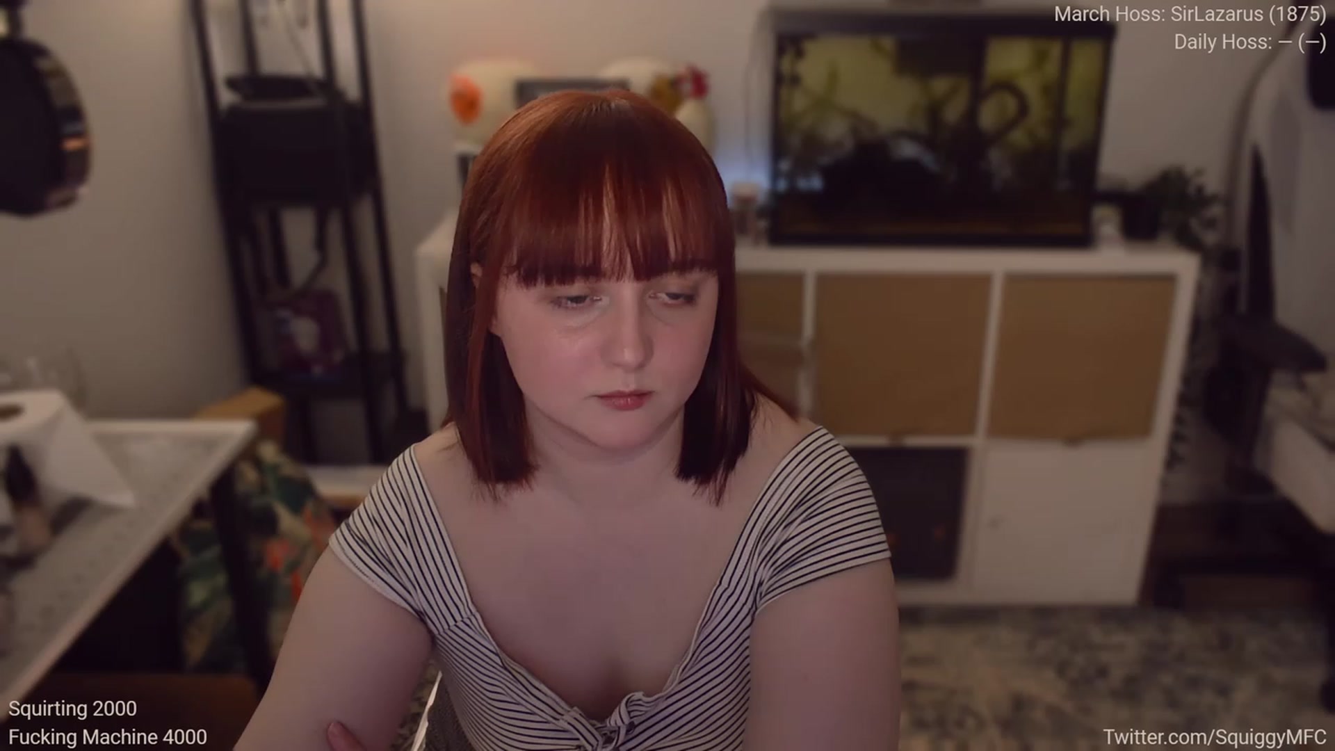 Gallery image thumbnail from Squiggy's myfreecams stream on, 03/15/2023, 04:13 image 1 of 20