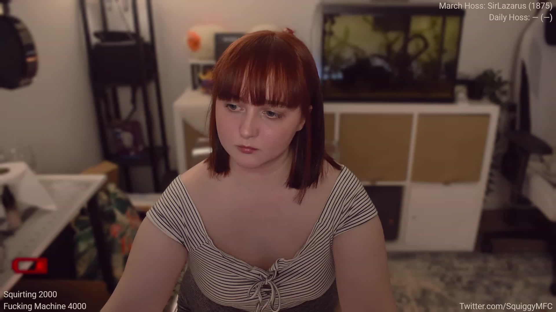 Gallery image thumbnail from Squiggy's myfreecams stream on, 03/15/2023, 04:13 image 2 of 20