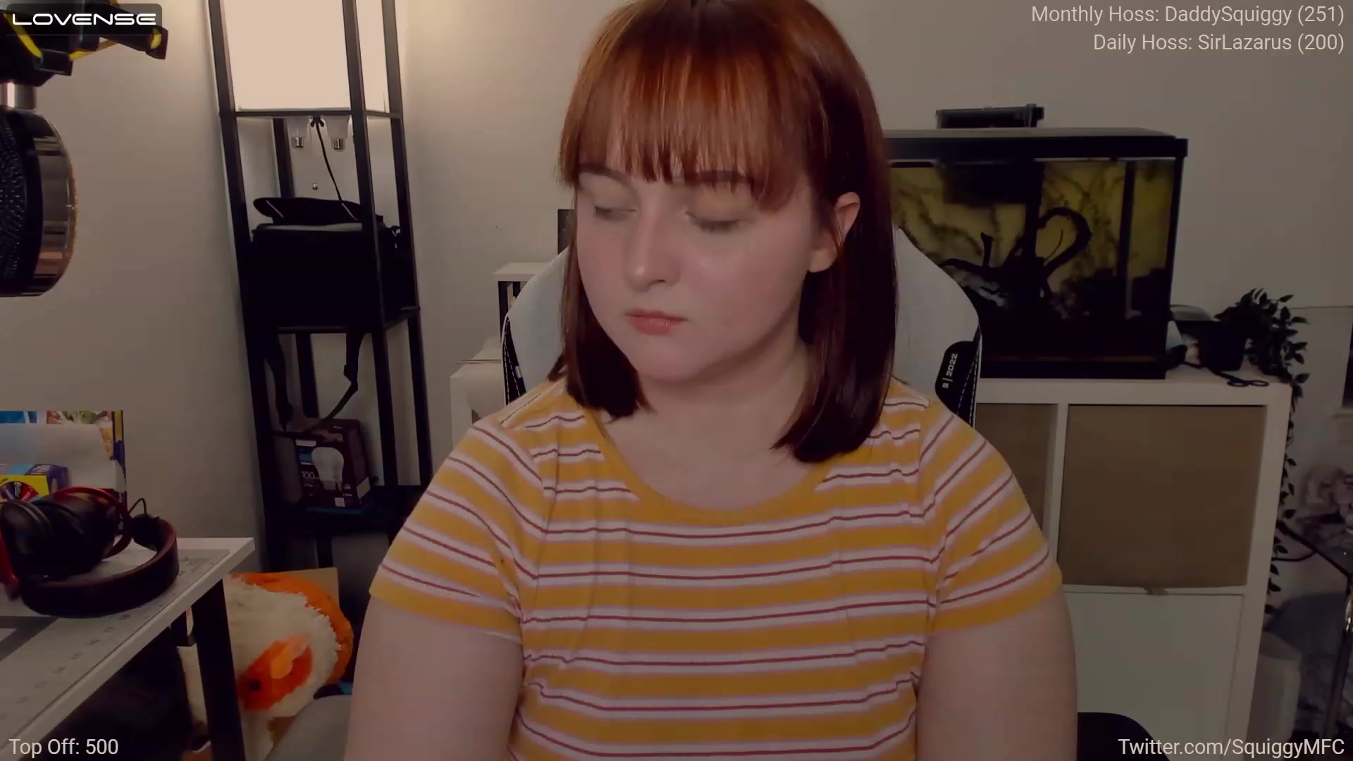 Gallery image thumbnail from Squiggy's myfreecams stream on, 04/12/2023, 02:40 image 15 of 20