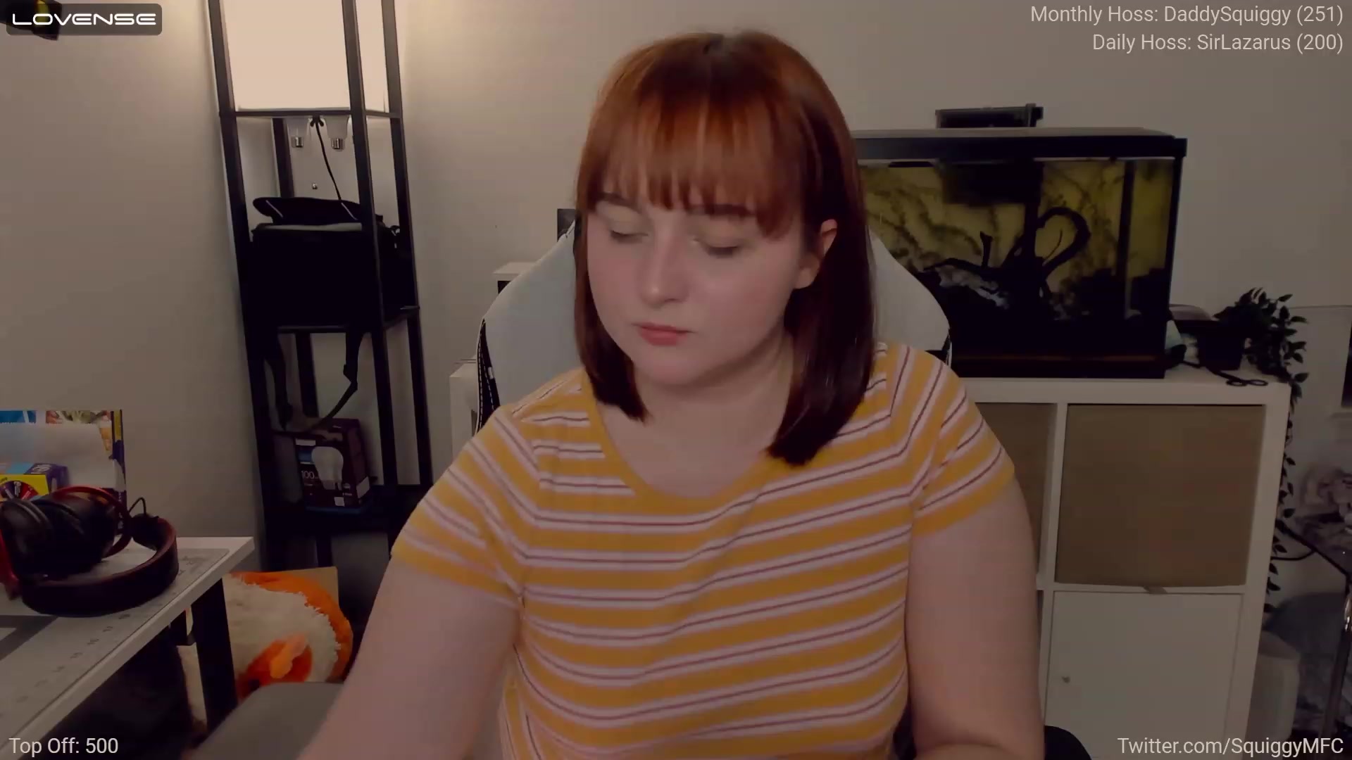 Gallery image thumbnail from Squiggy's myfreecams stream on, 04/12/2023, 02:40 image 17 of 20