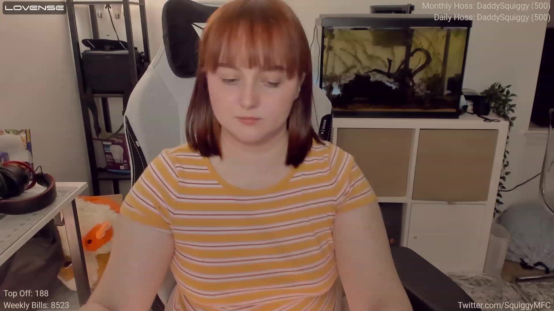 Gallery image thumbnail from Squiggy's myfreecams stream on, 04/12/2023, 04:36 image 6 of 20