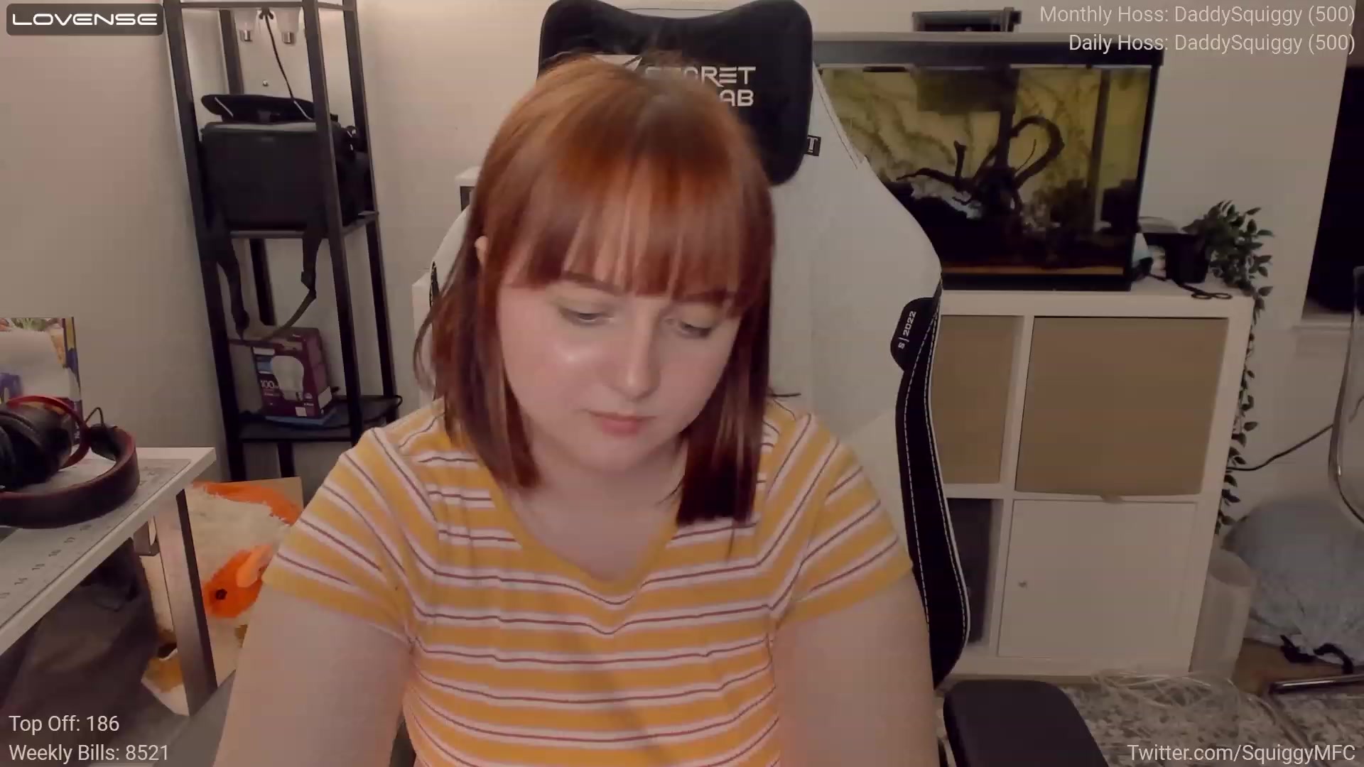 Gallery image thumbnail from Squiggy's myfreecams stream on, 04/12/2023, 04:36 image 13 of 20