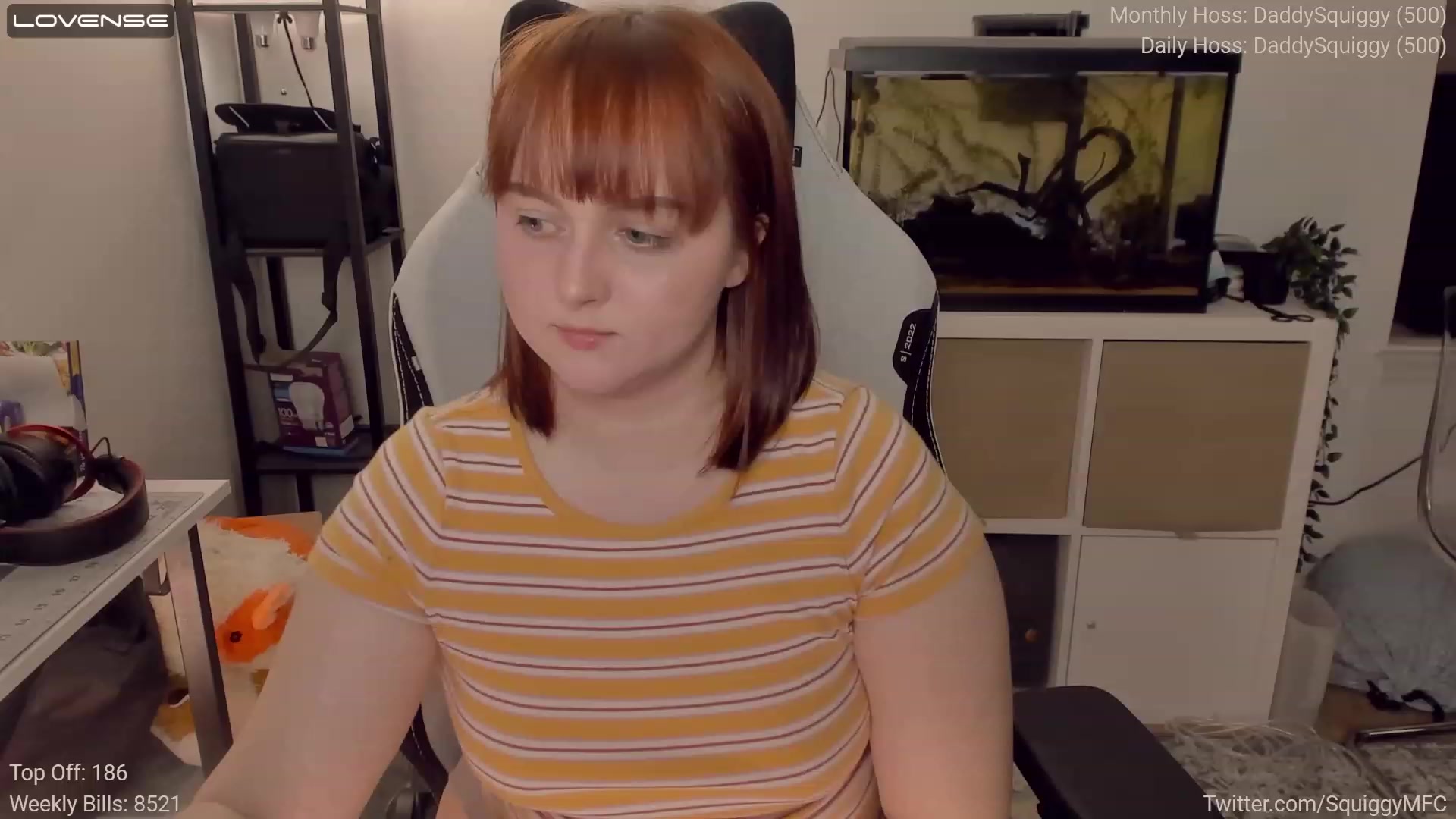 Gallery image thumbnail from Squiggy's myfreecams stream on, 04/12/2023, 04:36 image 17 of 20
