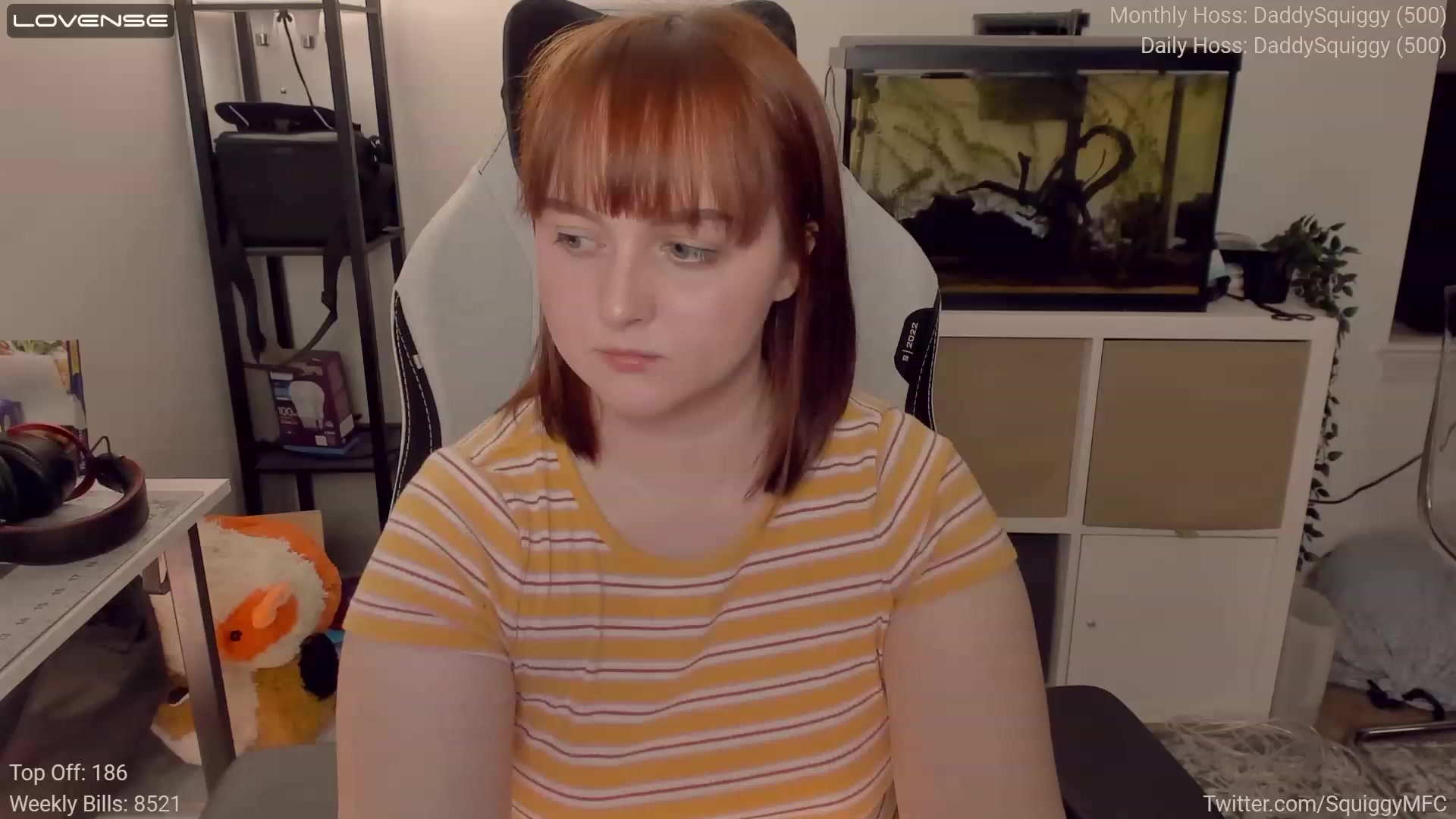 Gallery image thumbnail from Squiggy's myfreecams stream on, 04/12/2023, 04:36 image 18 of 20