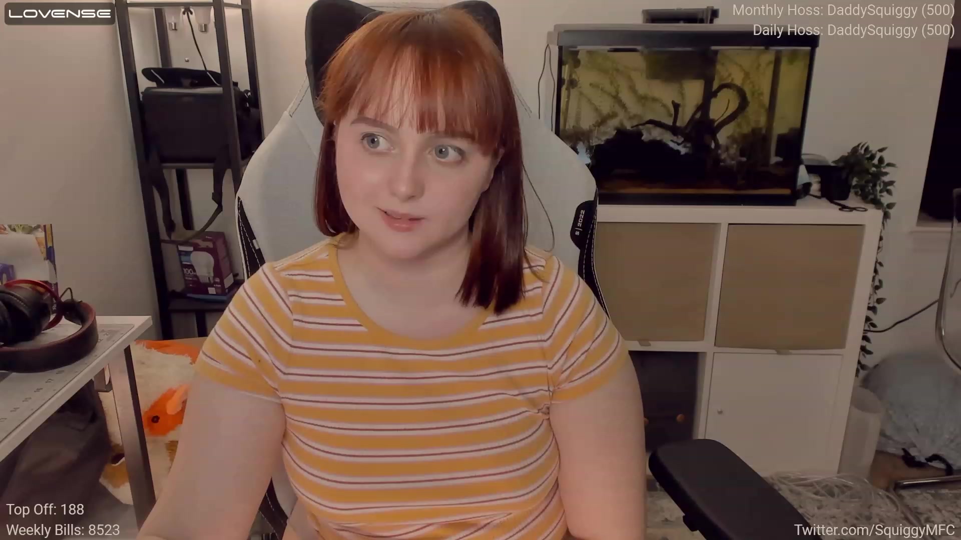 Gallery image thumbnail from Squiggy's myfreecams stream on, 04/12/2023, 04:36 image 7 of 20