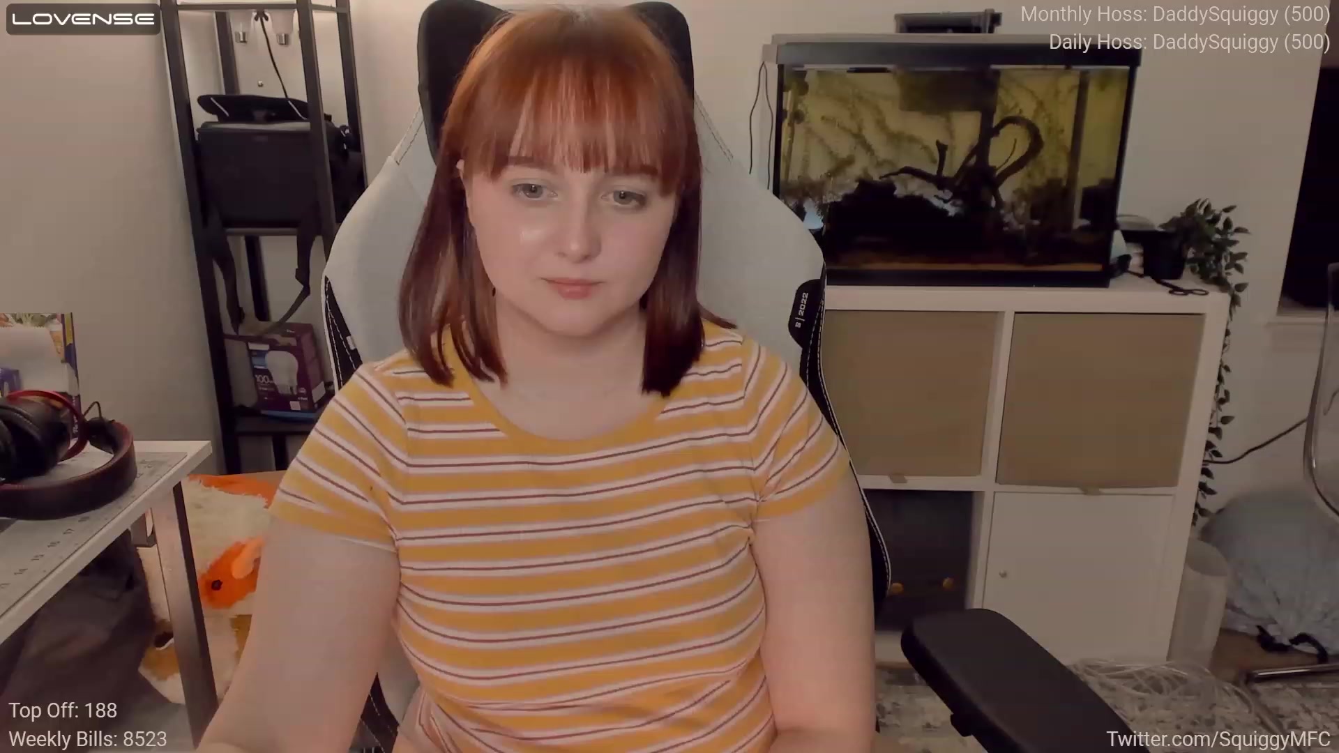 Gallery image thumbnail from Squiggy's myfreecams stream on, 04/12/2023, 04:36 image 5 of 20