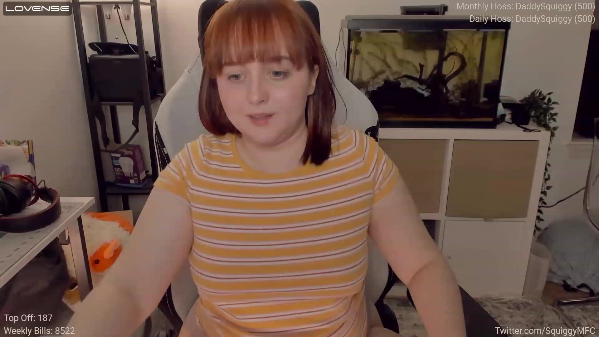 Gallery image thumbnail from Squiggy's myfreecams stream on, 04/12/2023, 04:36 image 9 of 20