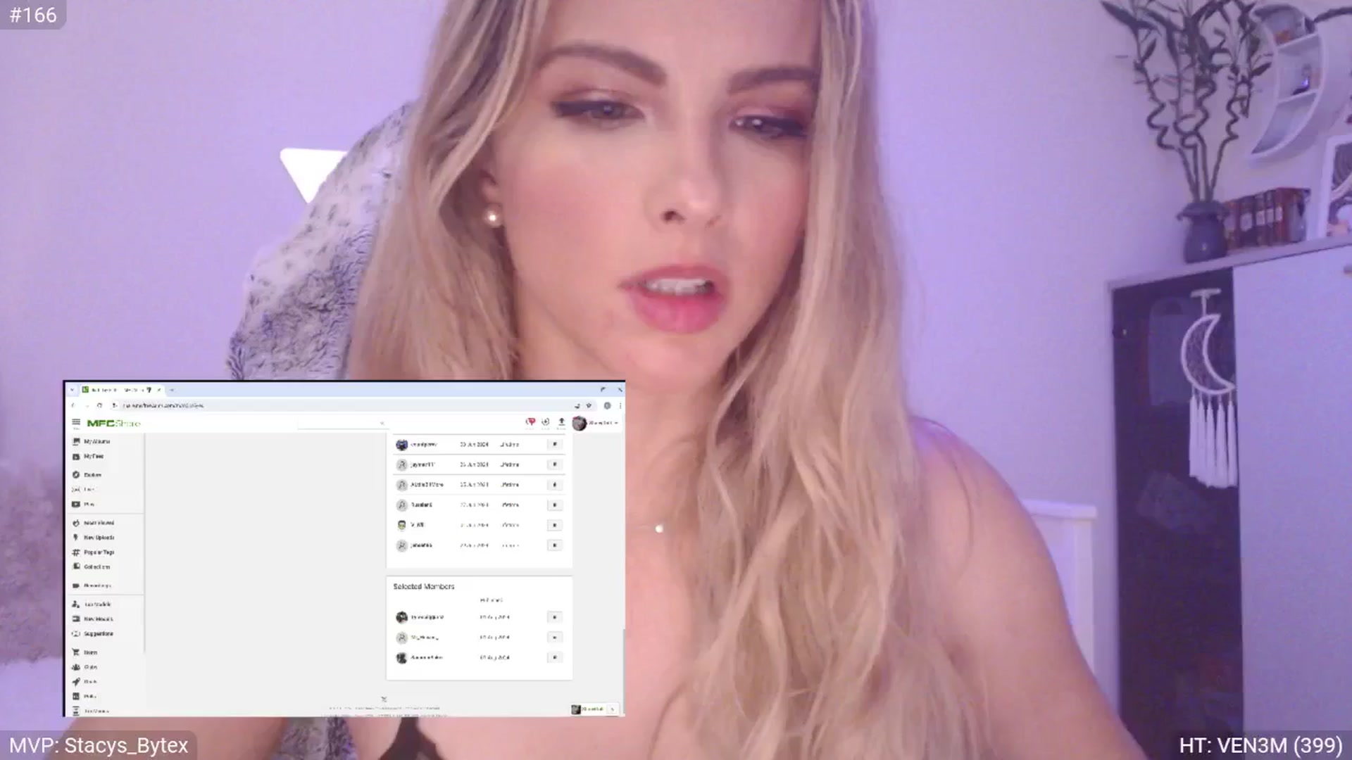 Gallery image thumbnail from StacyDoll's myfreecams stream on, 08/02/2024, 01:19 image 12 of 20