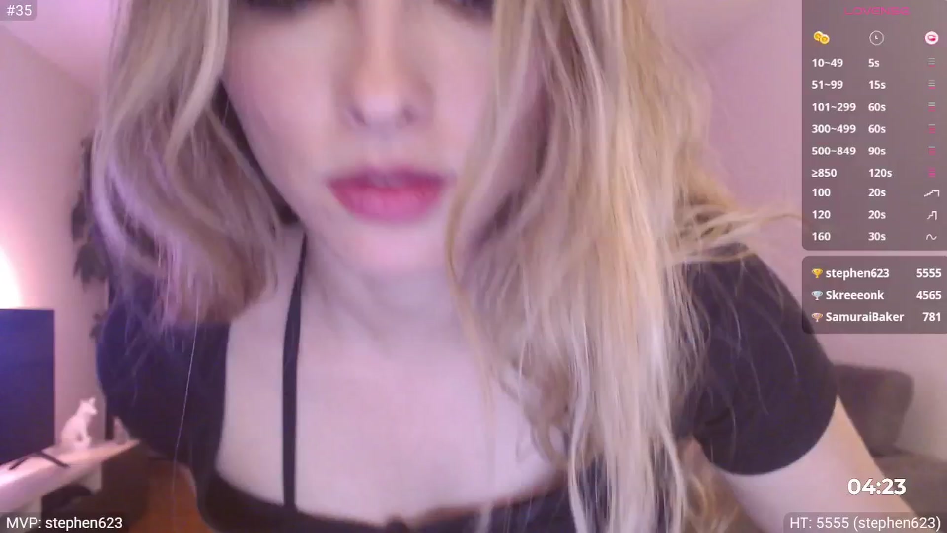 Gallery image thumbnail from StacyDoll's myfreecams stream on, 06/09/2025, 24:01 image 19 of 20
