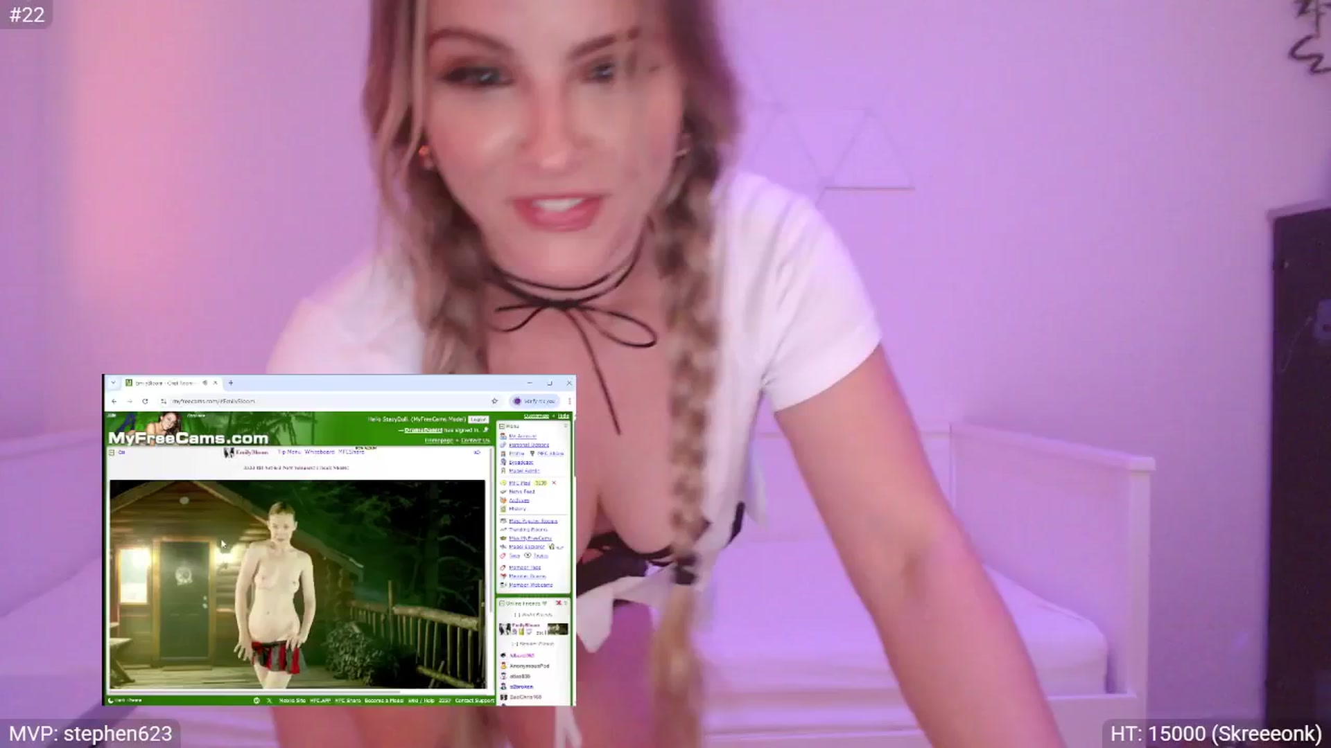 Gallery image thumbnail from StacyDoll's myfreecams stream on, 06/13/2025, 23:57 image 17 of 20