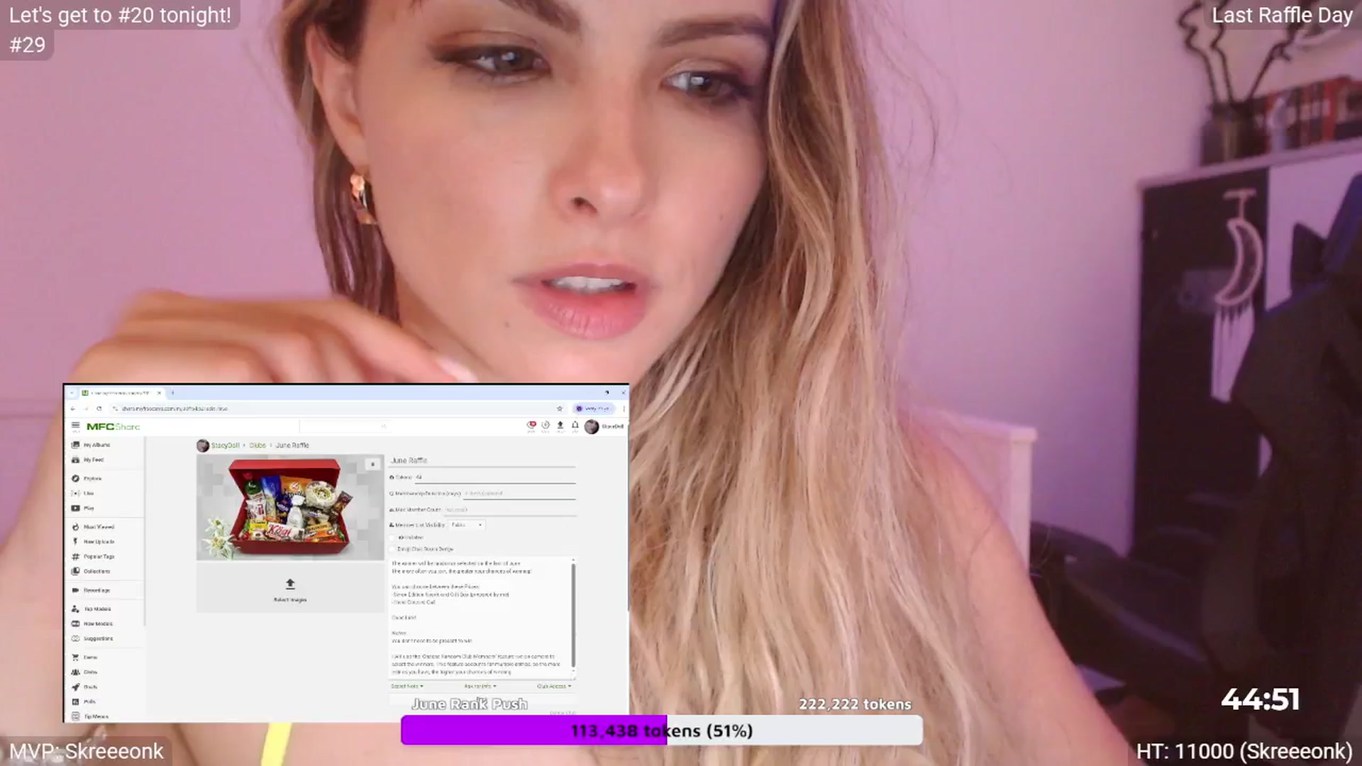 Gallery image thumbnail from StacyDoll's myfreecams stream on, 07/01/2025, 06:27 image 1 of 20