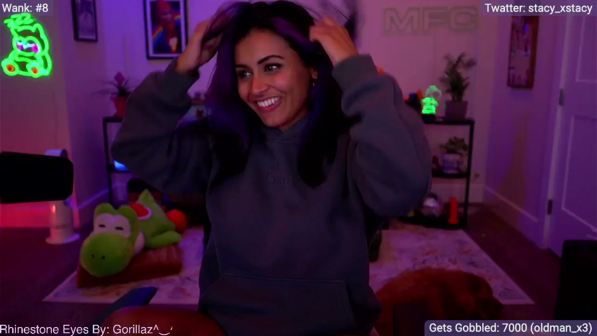 Gallery image thumbnail from Stacy_x3's myfreecams stream on, 11/18/2025, 11:27 image 1 of 20