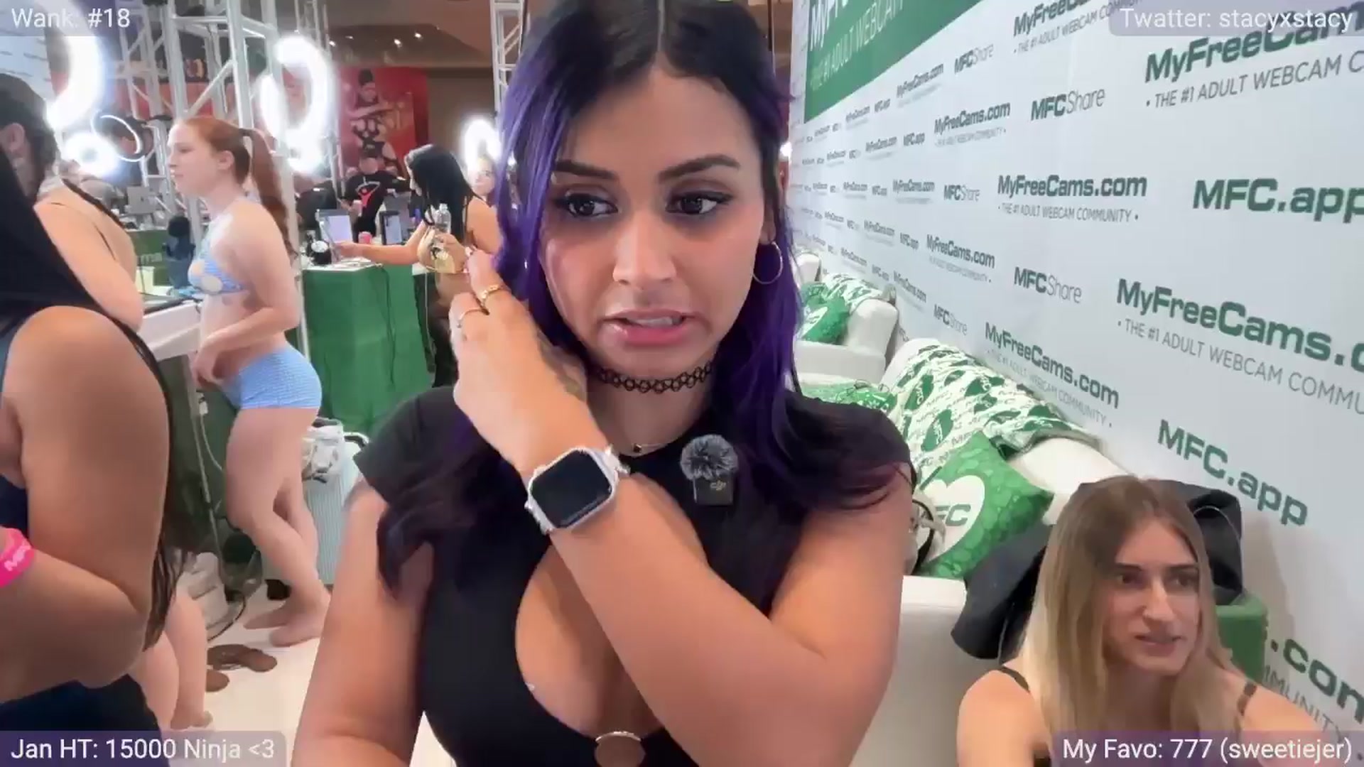 Gallery image thumbnail from Stacy_x3's myfreecams stream on, 01/22/2026, 24:03 image 10 of 20