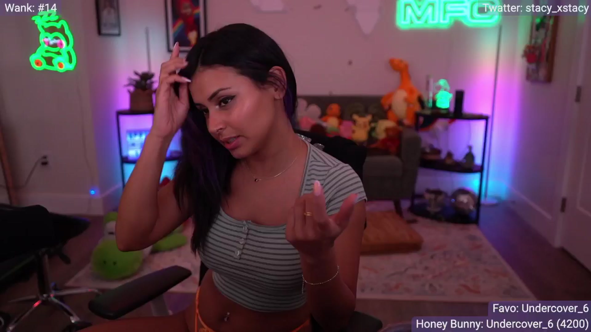 Gallery image thumbnail from Stacy_x3's myfreecams stream on, 04/19/2026, 05:19 image 11 of 20