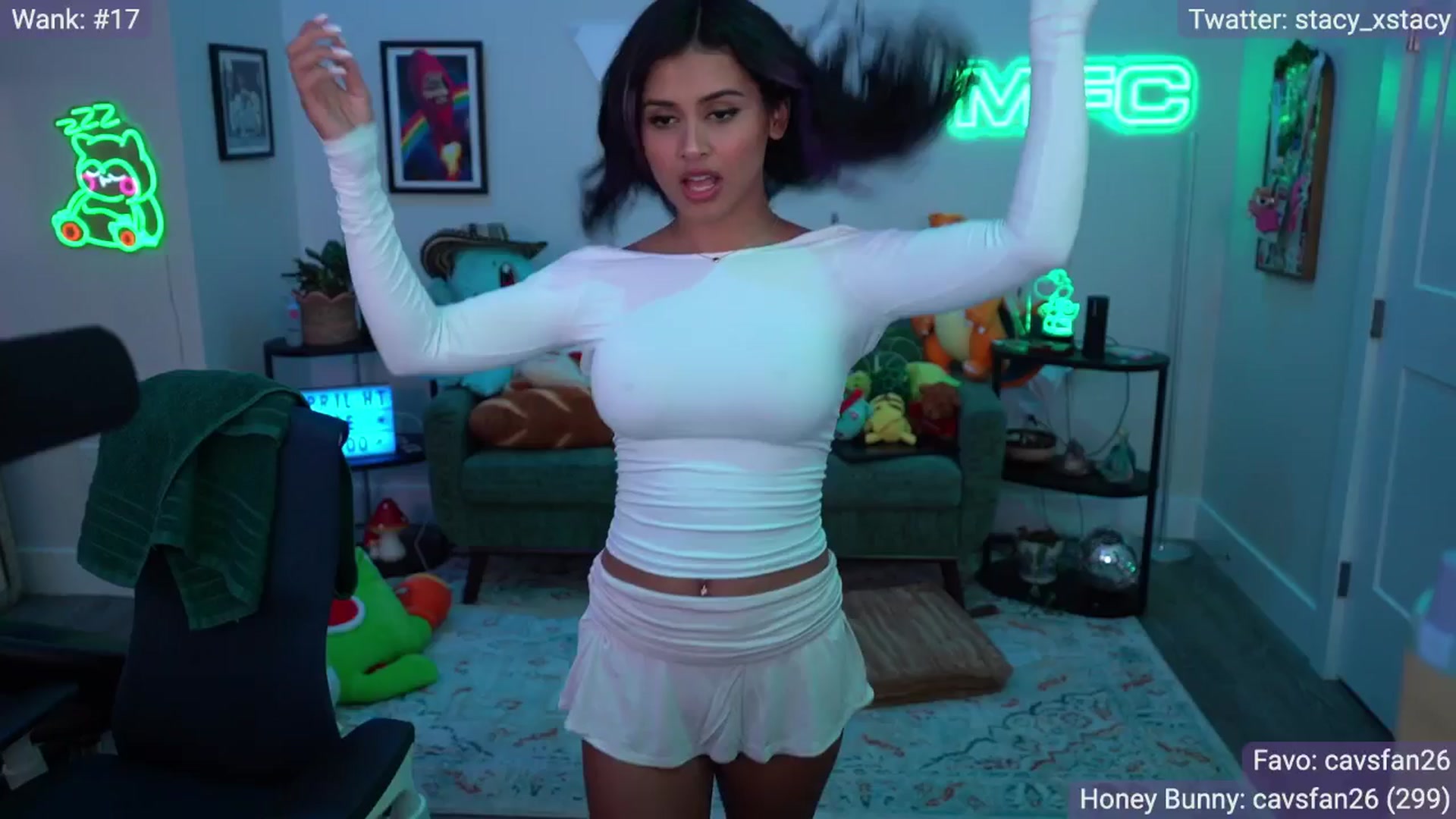 Gallery image thumbnail from Stacy_x3's myfreecams stream on, 04/23/2026, 06:19 image 1 of 20