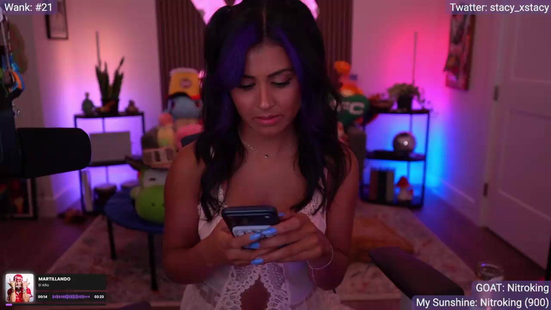 Gallery image thumbnail from Stacy_x3's myfreecams stream on, 07/10/2026, 06:45 image 2 of 20