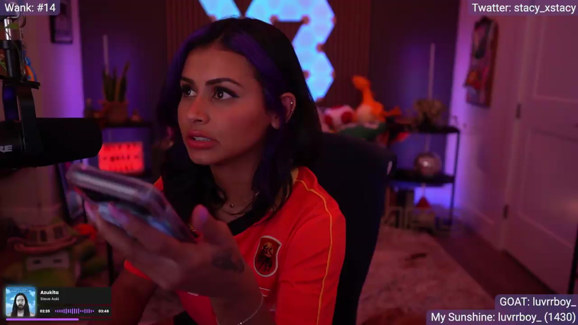Gallery image thumbnail from Stacy_x3's myfreecams stream on, 07/20/2026, 10:00 image 3 of 20