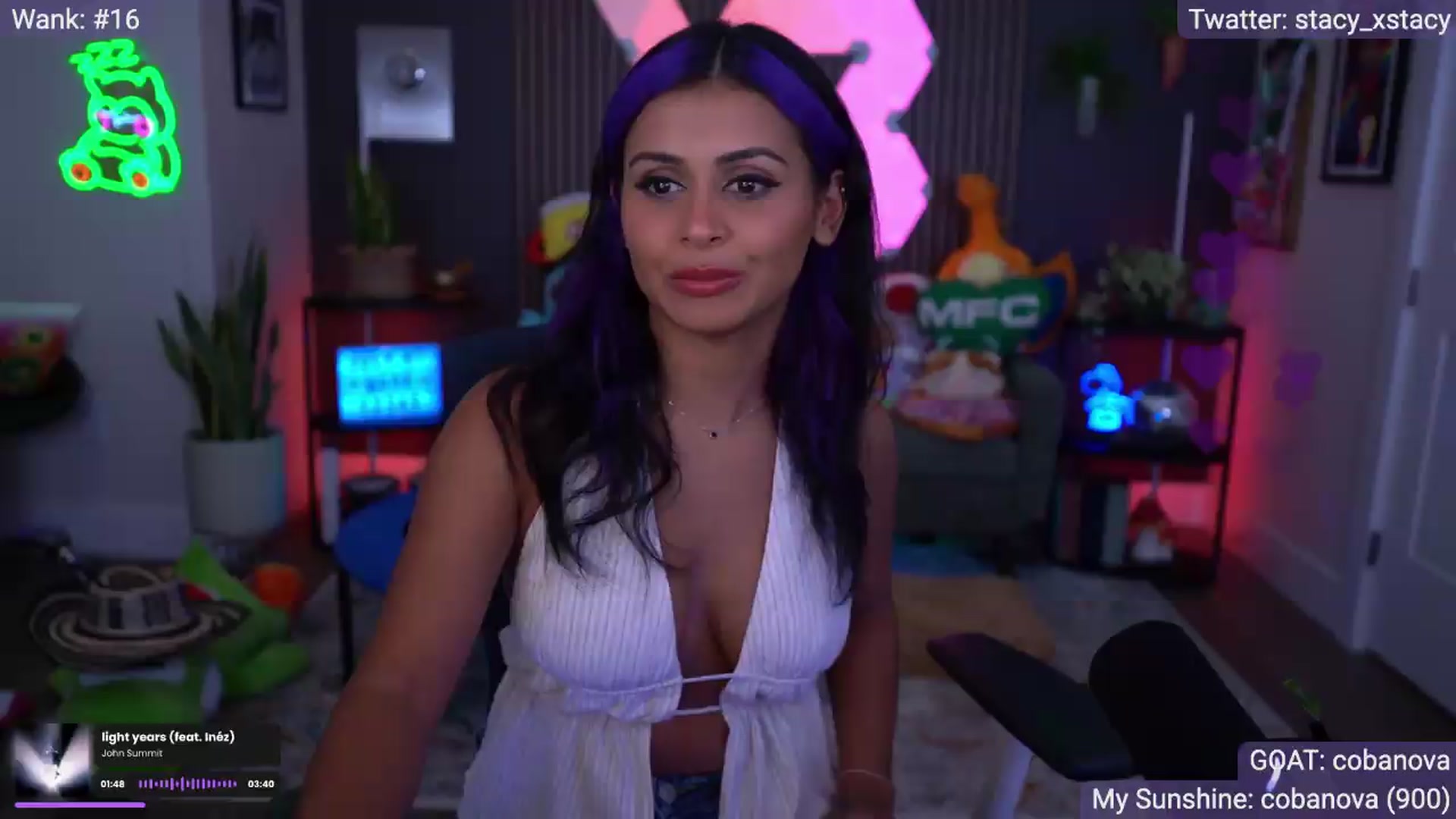 Gallery image thumbnail from Stacy_x3's myfreecams stream on, 07/24/2026, 06:00 image 1 of 20