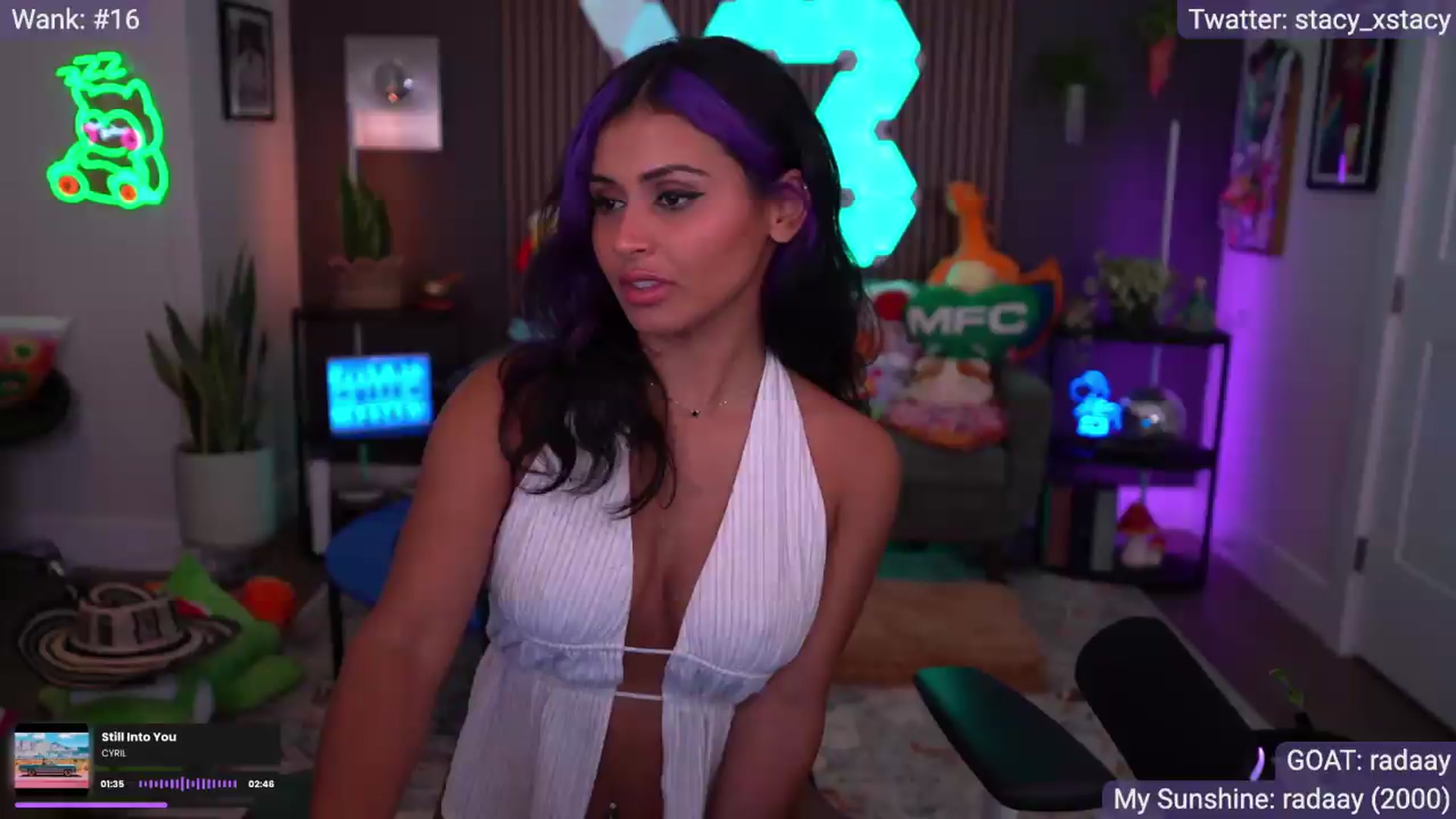Gallery image thumbnail from Stacy_x3's myfreecams stream on, 07/24/2026, 06:00 image 9 of 20