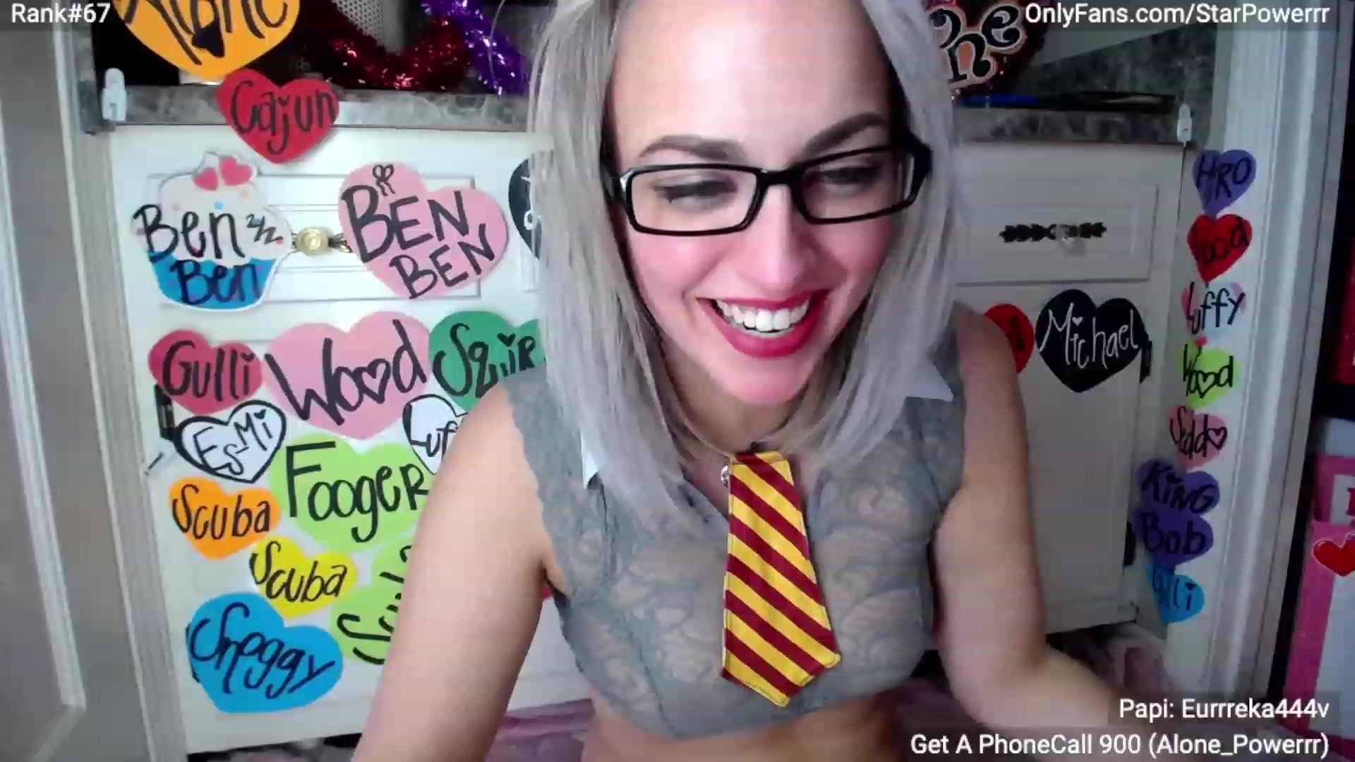 Gallery image thumbnail from StarPowerrr's myfreecams stream on, 02/04/2023, 10:07 image 1 of 20