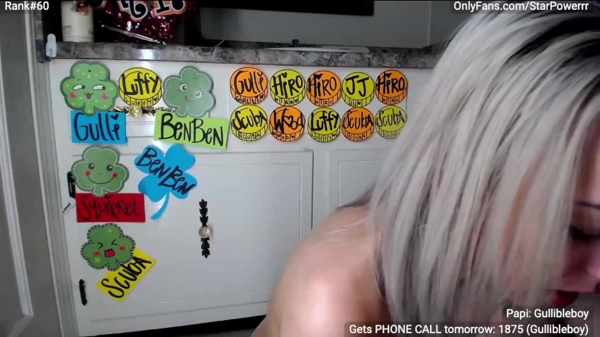 Gallery image thumbnail from StarPowerrr's myfreecams stream on, 03/02/2023, 09:09 image 16 of 20