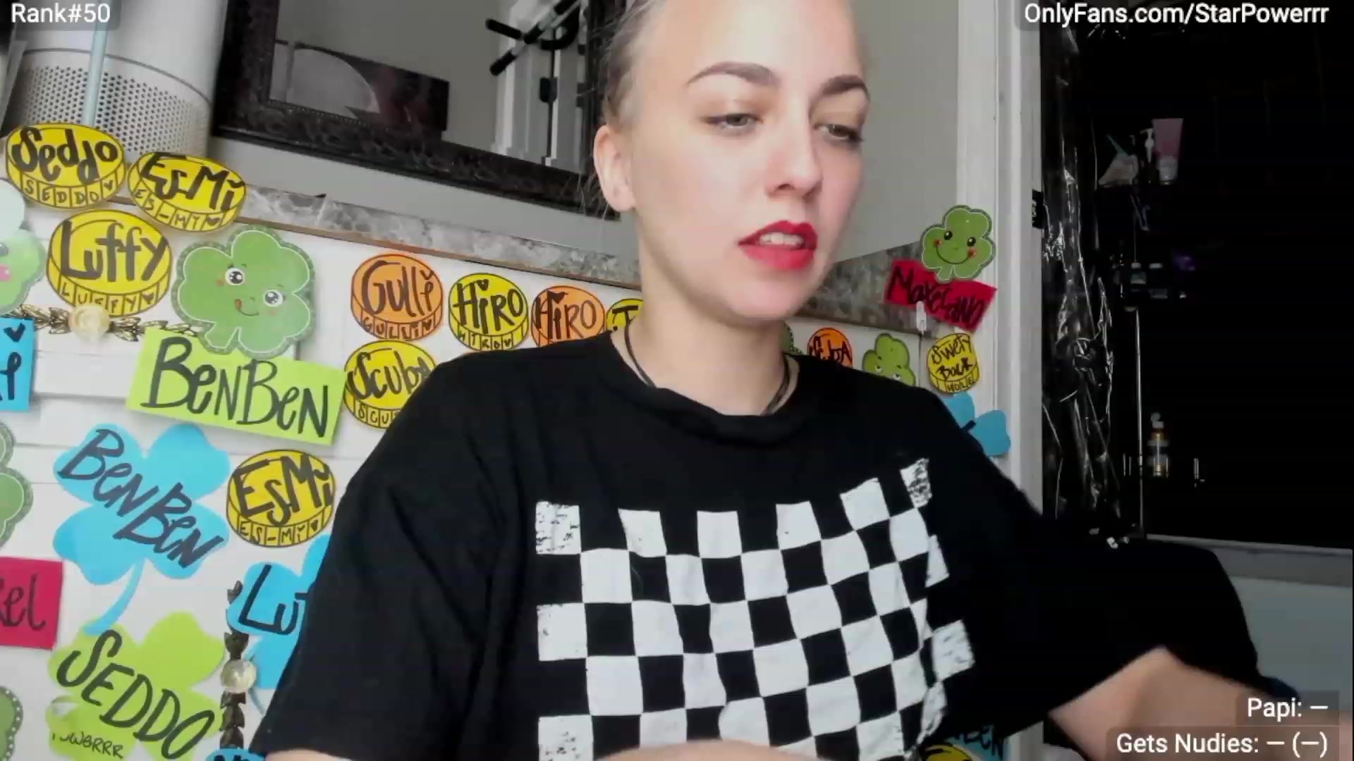 Gallery image thumbnail from StarPowerrr's myfreecams stream on, 03/22/2023, 05:44 image 2 of 20