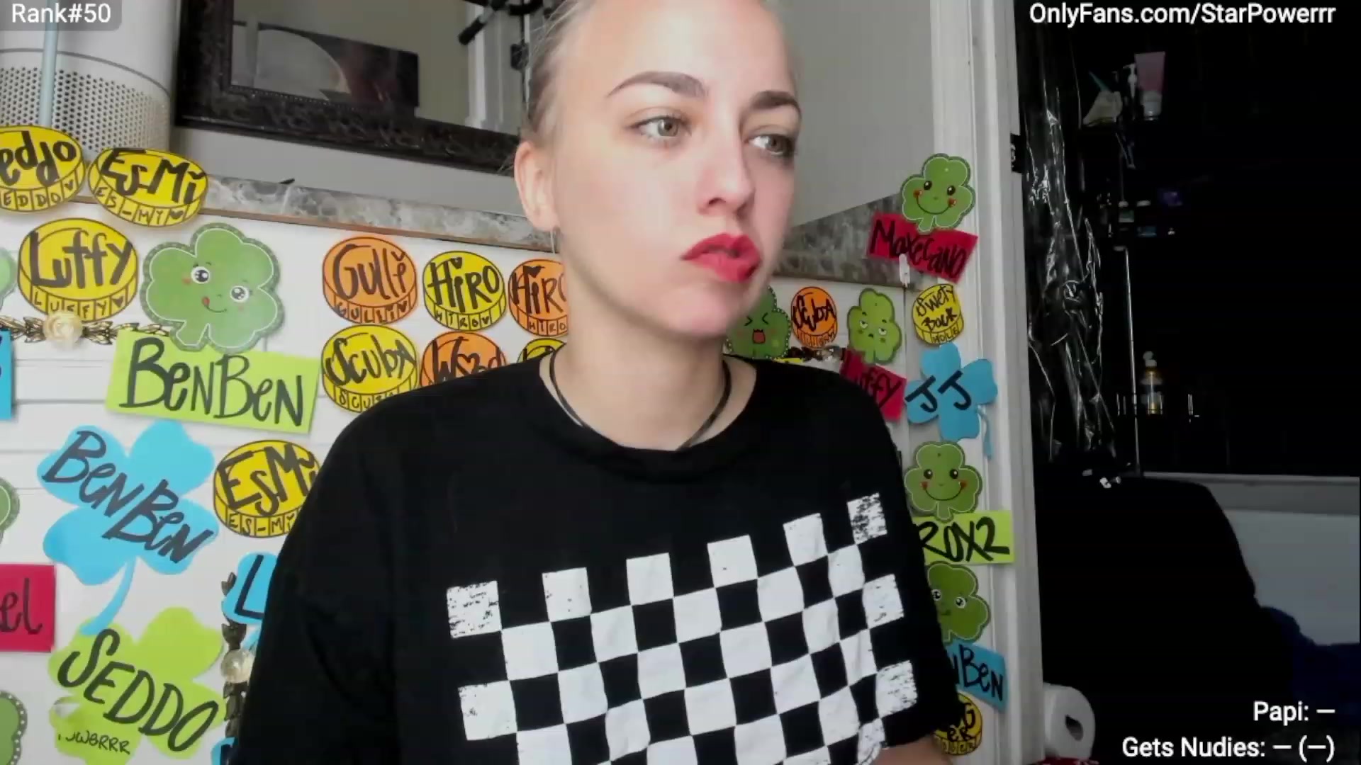 Gallery image thumbnail from StarPowerrr's myfreecams stream on, 03/22/2023, 05:44 image 3 of 20