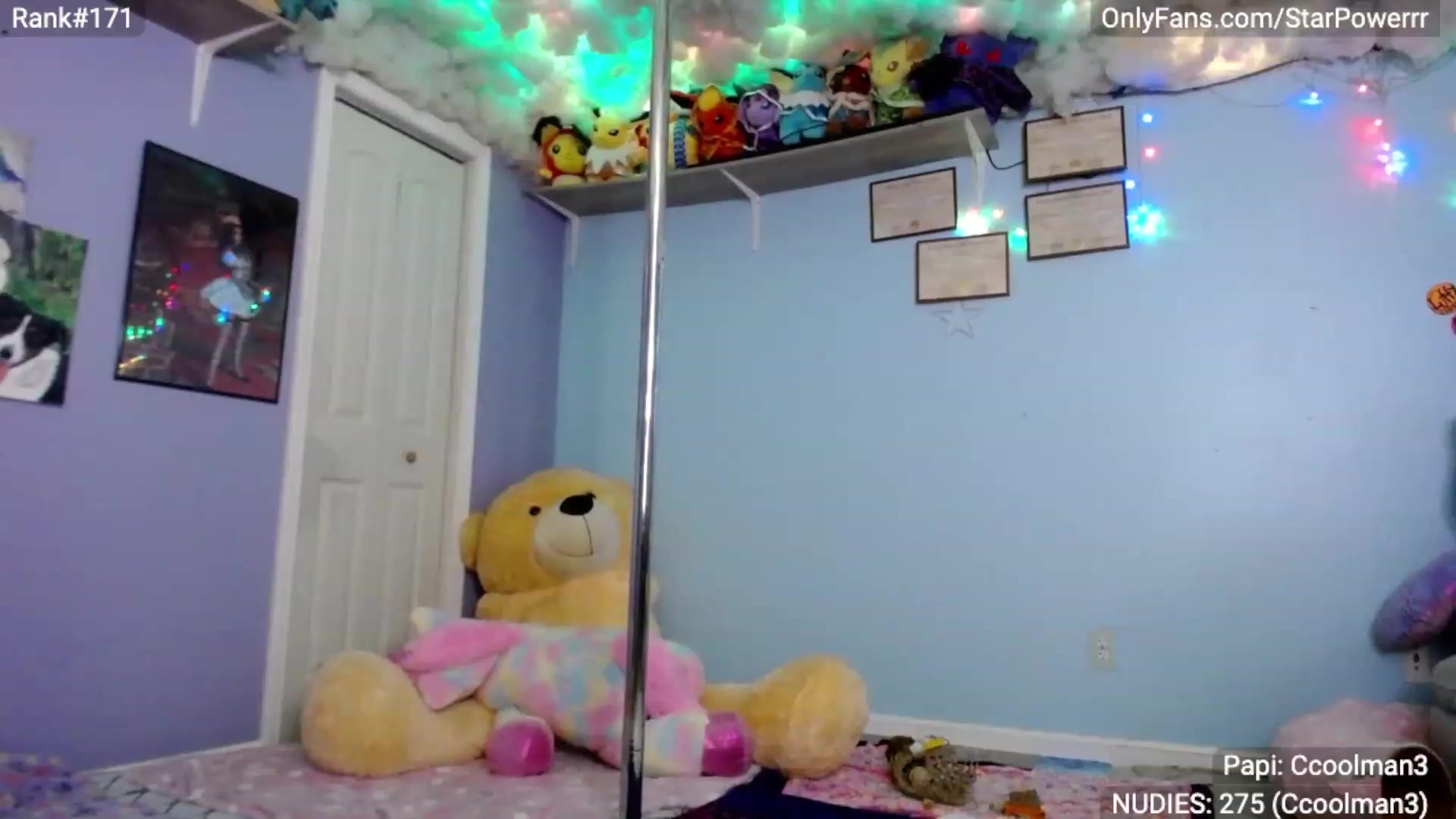 Gallery image thumbnail from StarPowerrr's myfreecams stream on, 05/10/2023, 05:49 image 19 of 20