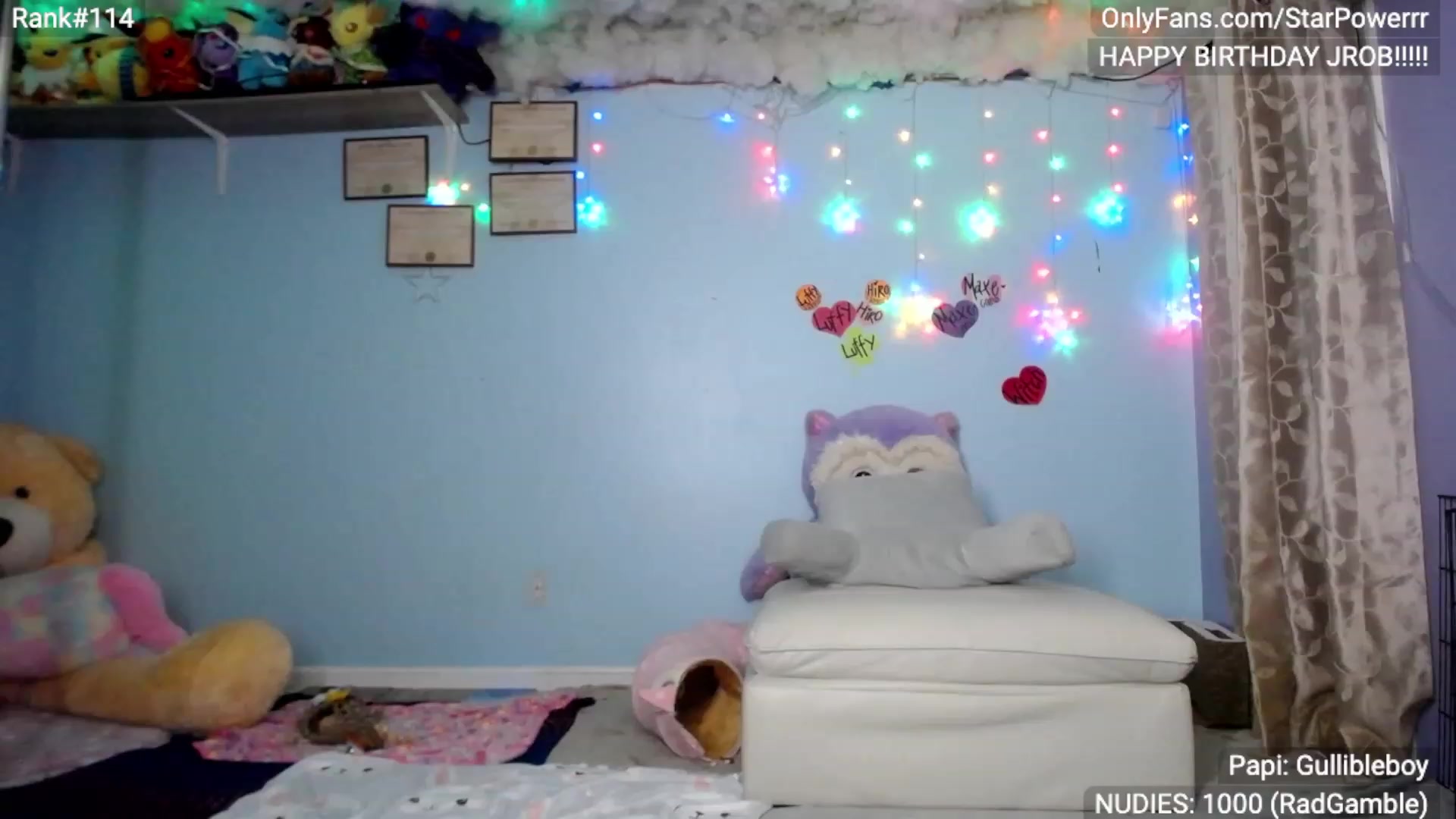 Gallery image thumbnail from StarPowerrr's myfreecams stream on, 05/12/2023, 08:52 image 8 of 20