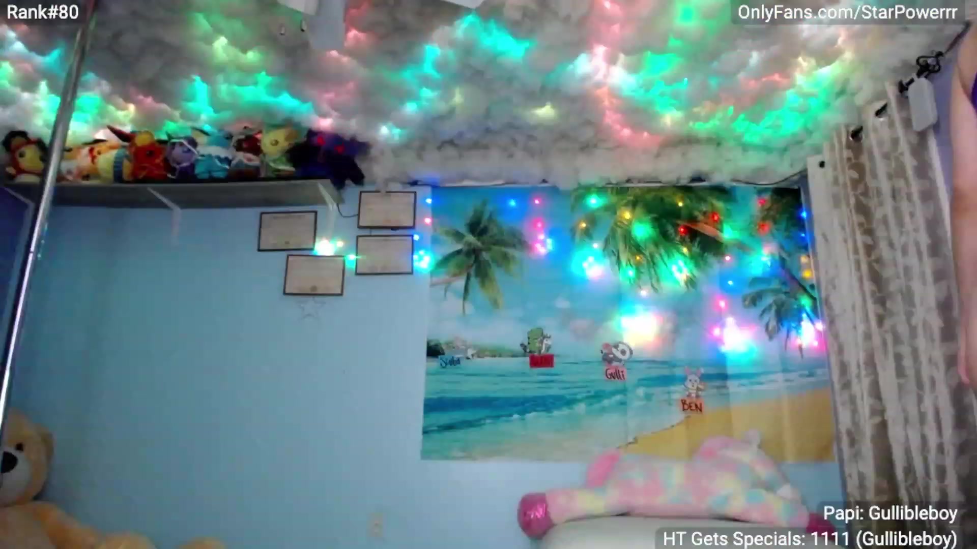 Gallery image thumbnail from StarPowerrr's myfreecams stream on, 07/03/2023, 05:19 image 6 of 20