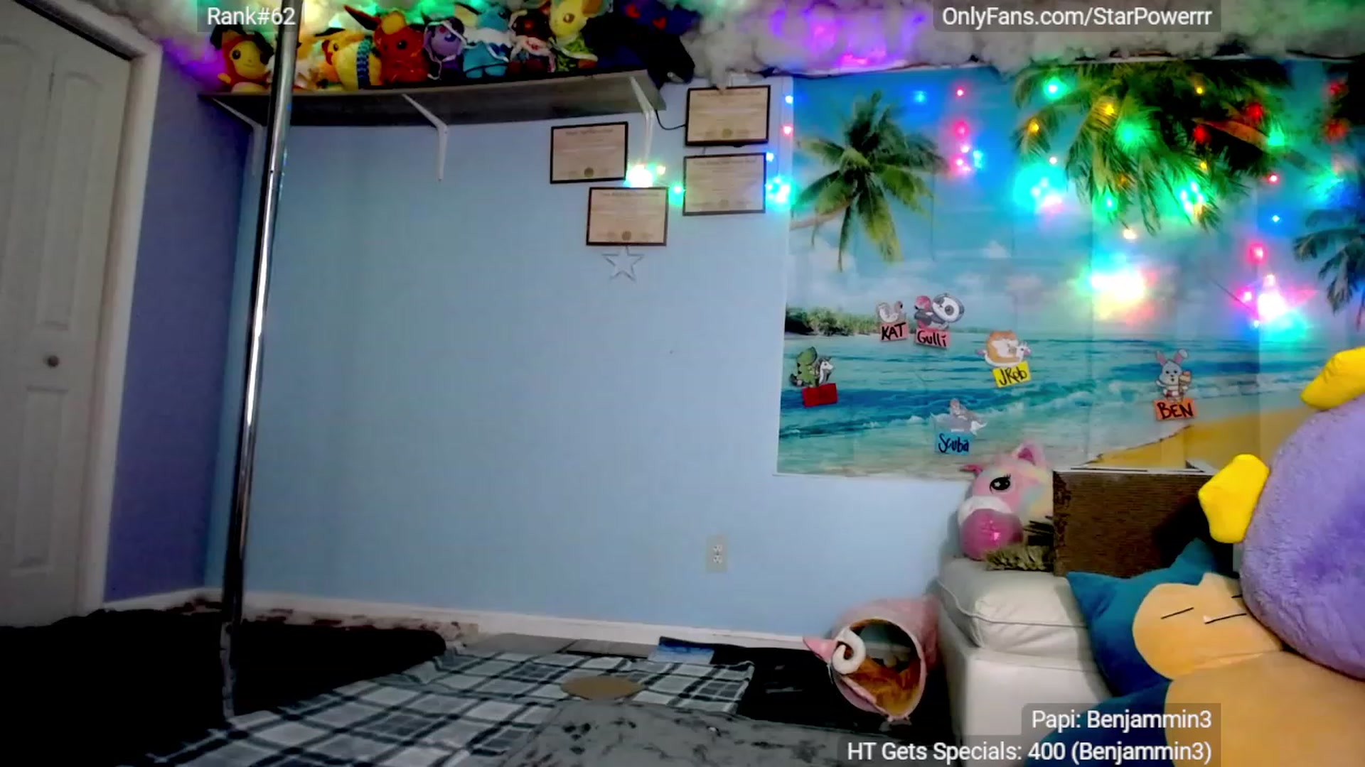 Gallery image thumbnail from StarPowerrr's myfreecams stream on, 07/27/2023, 03:38 image 17 of 20