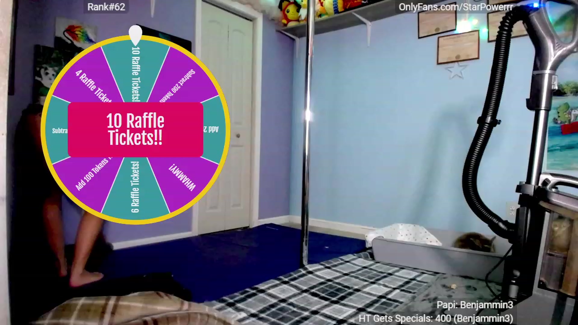 Gallery image thumbnail from StarPowerrr's myfreecams stream on, 07/27/2023, 03:38 image 20 of 20