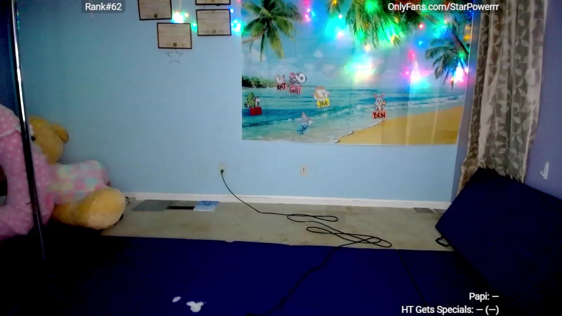 Gallery image thumbnail from StarPowerrr's myfreecams stream on, 07/27/2023, 03:38 image 8 of 20